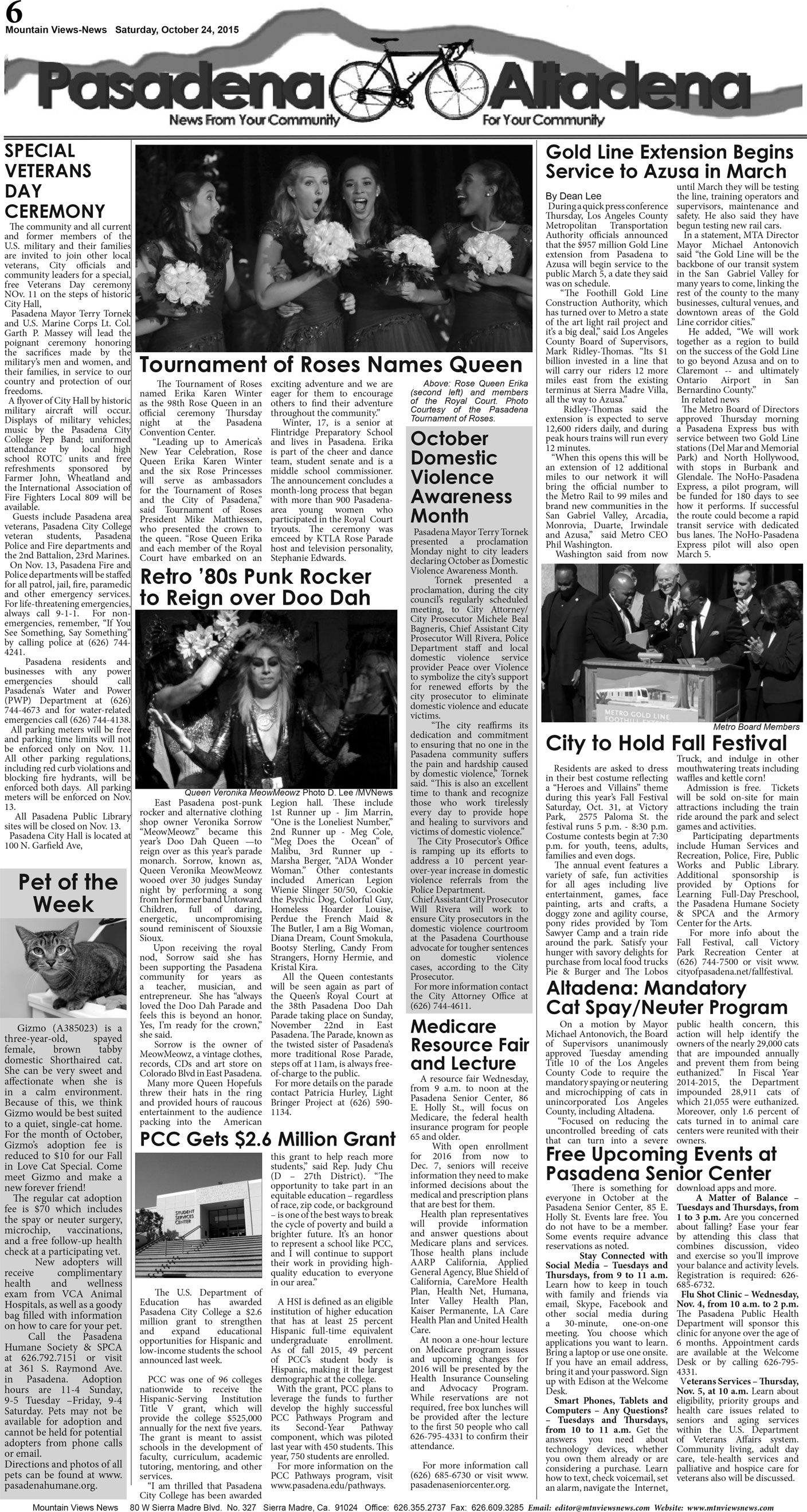 MVNews this week:  Page 6