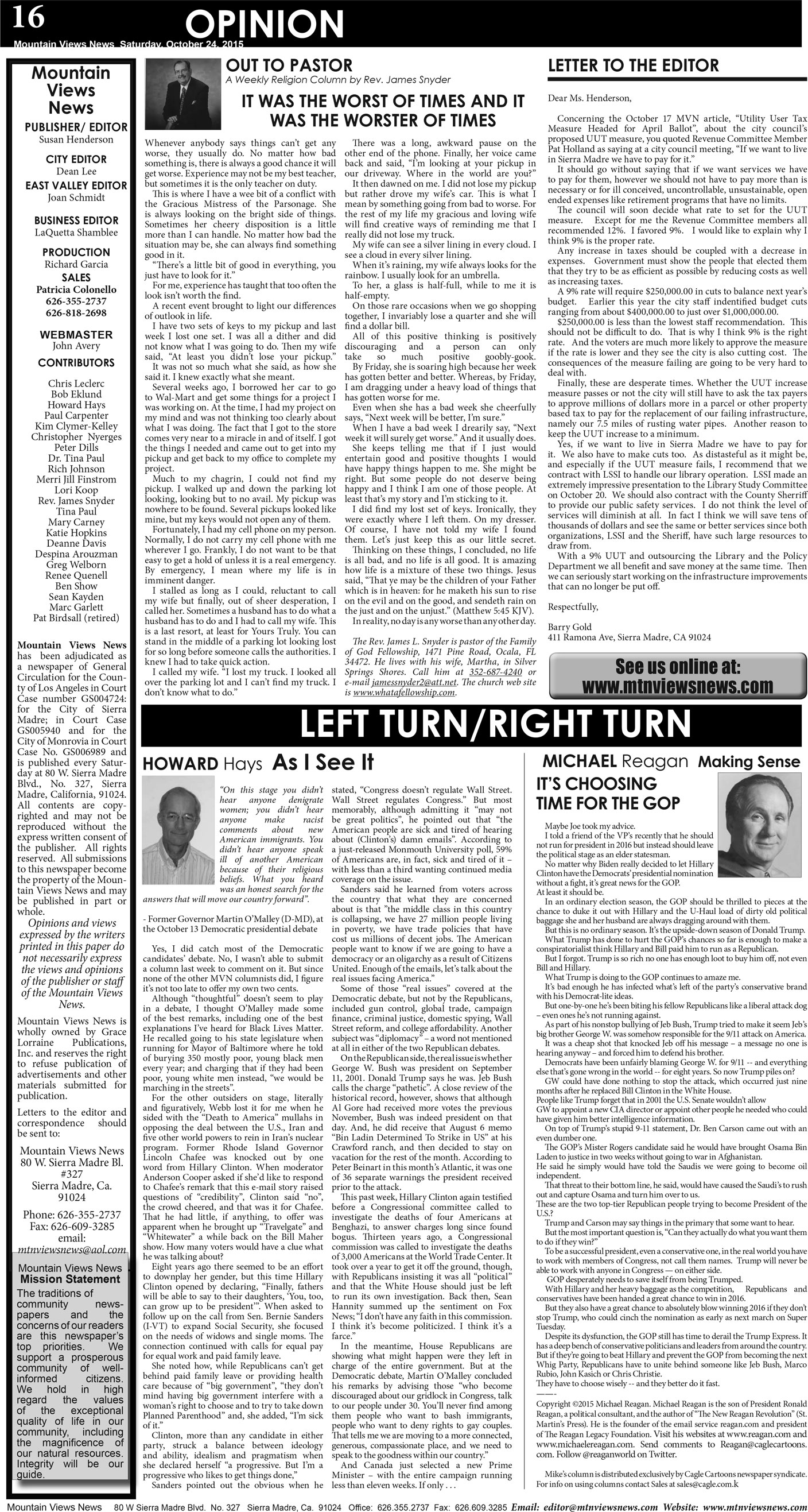 MVNews this week:  Page 16