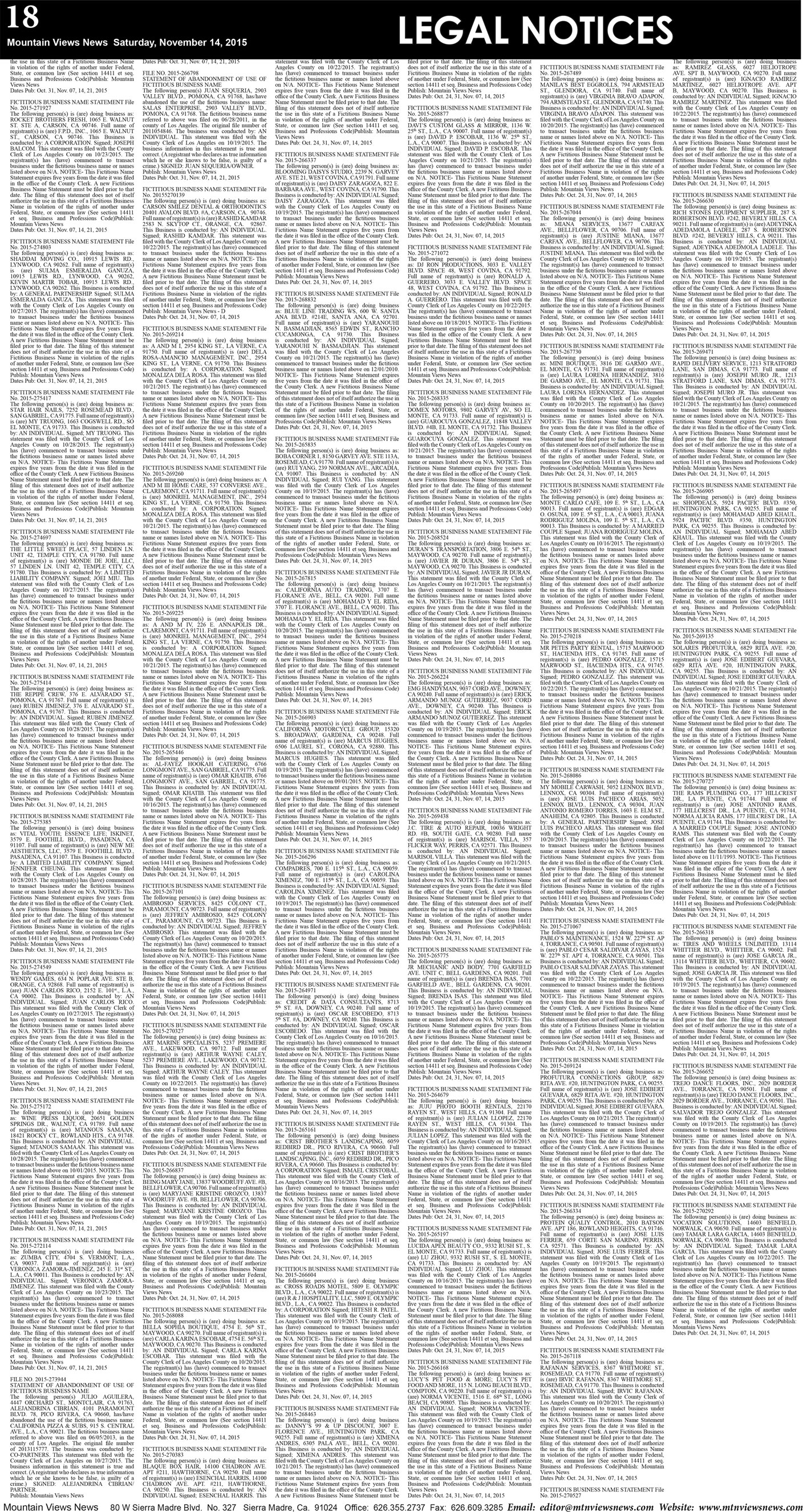 MVNews this week:  Page 18