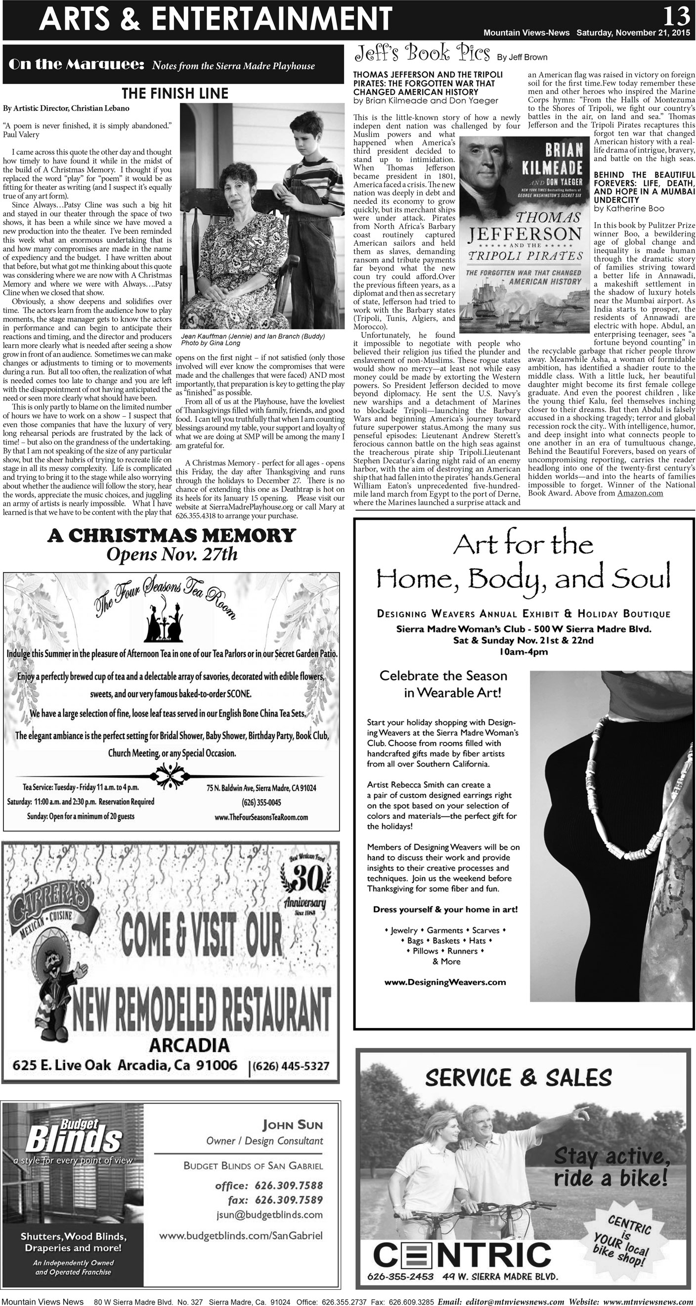 MVNews this week:  Page 13