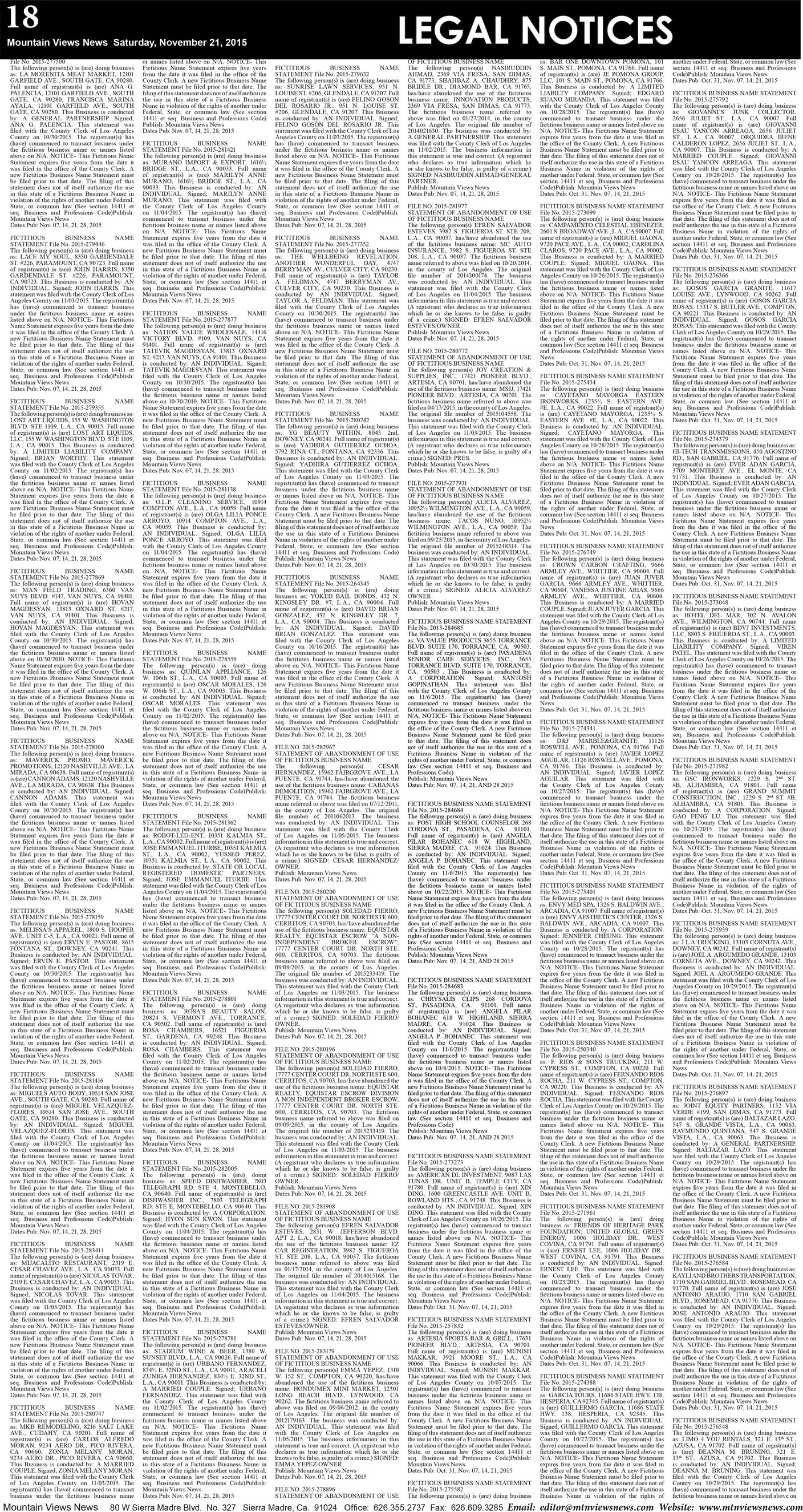 MVNews this week:  Page 18