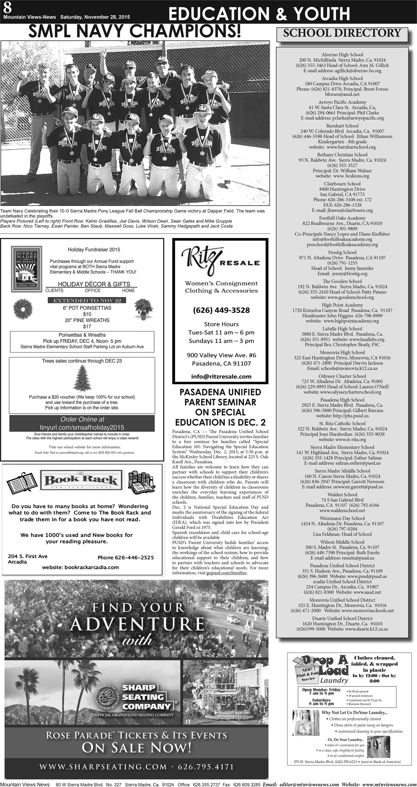 MVNews this week:  Page 8