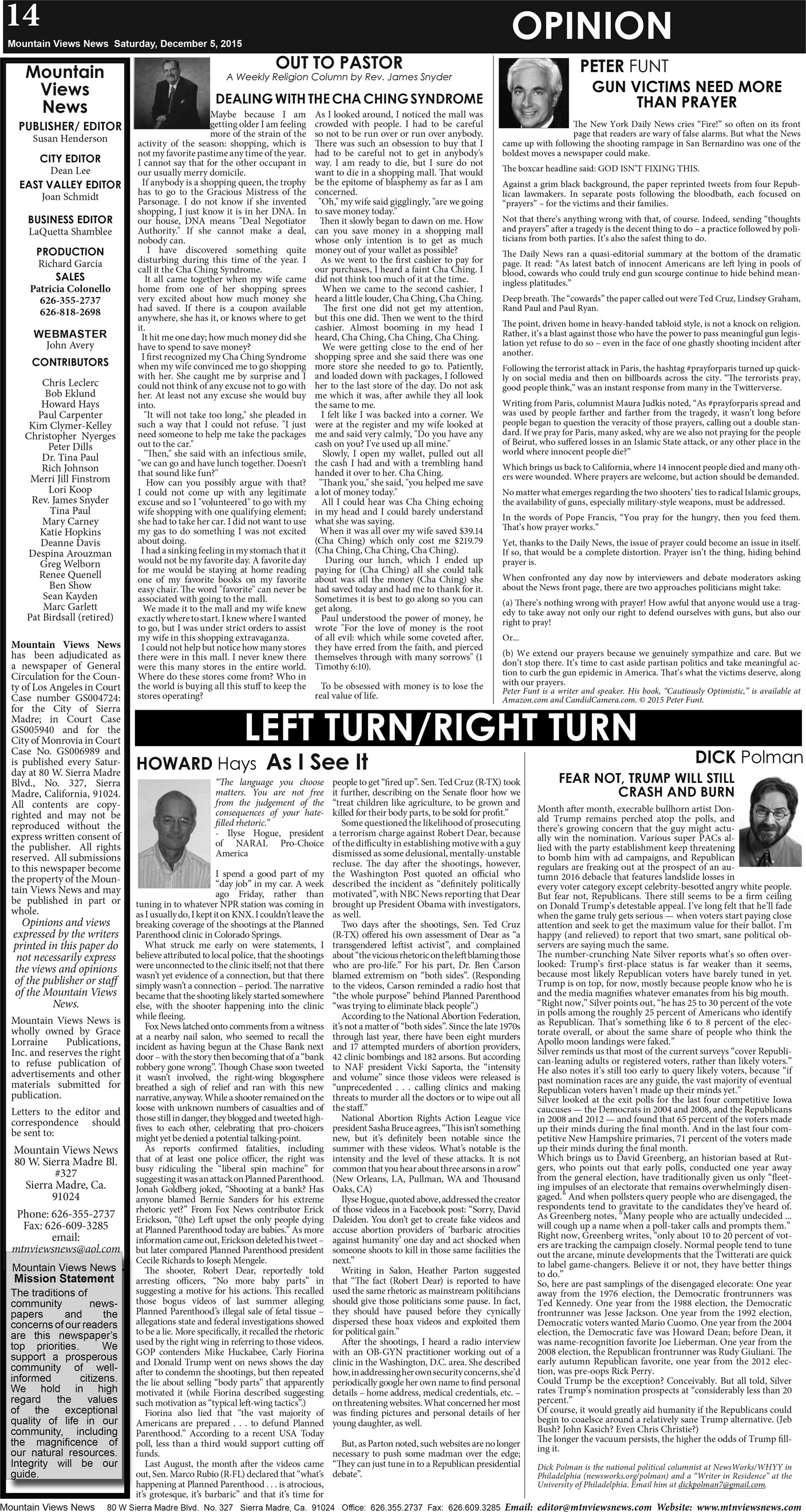 MVNews this week:  Page 14