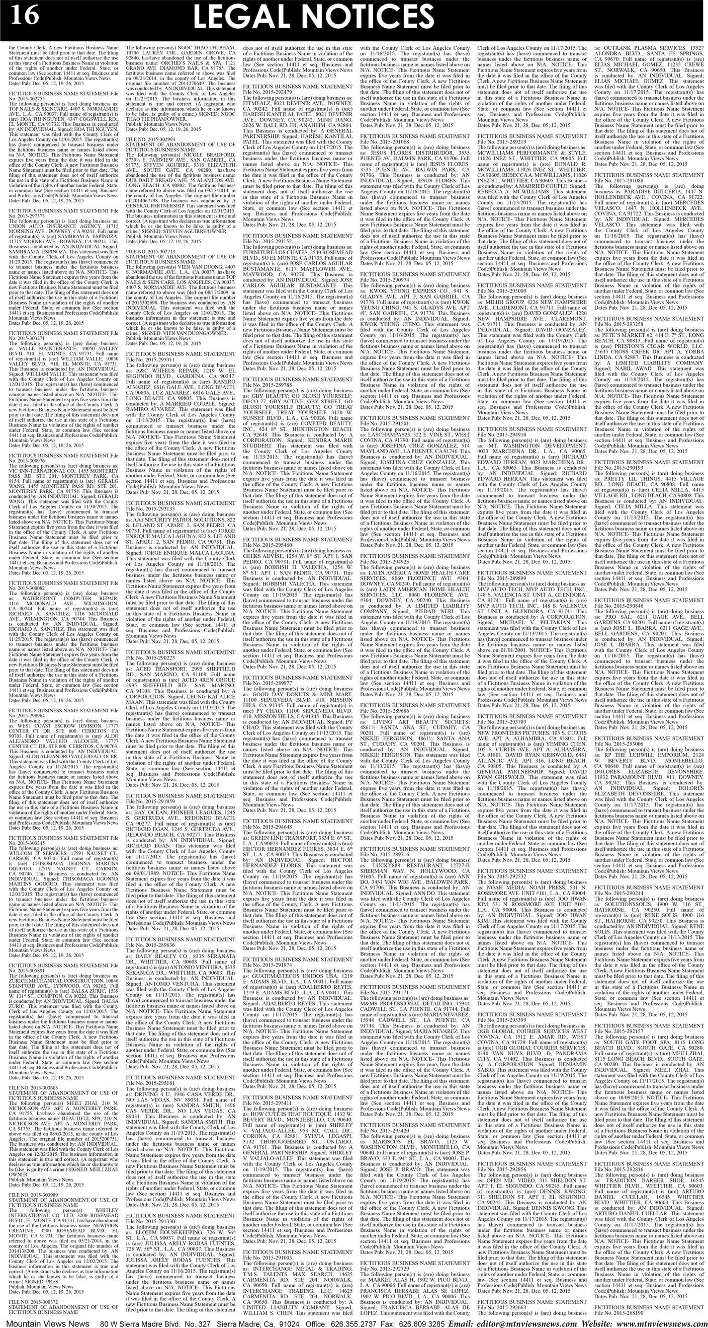 MVNews this week:  Page 16