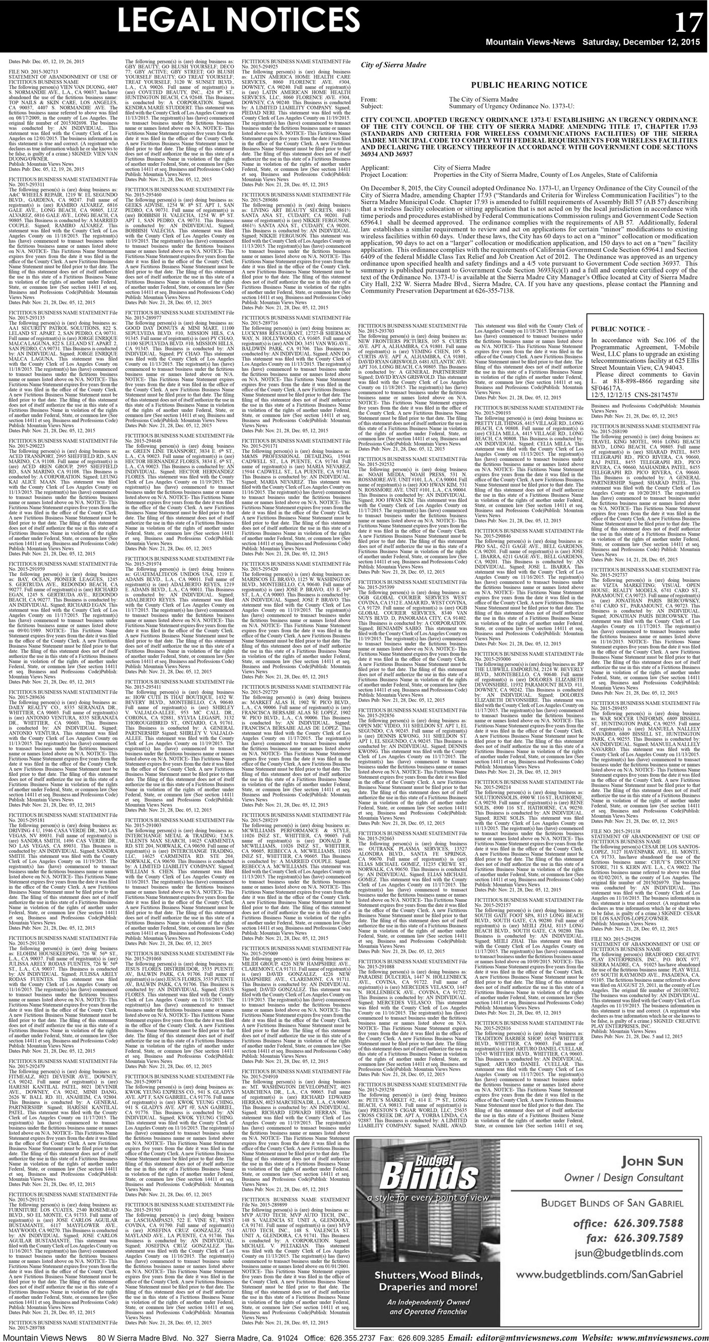 MVNews this week:  Page 17