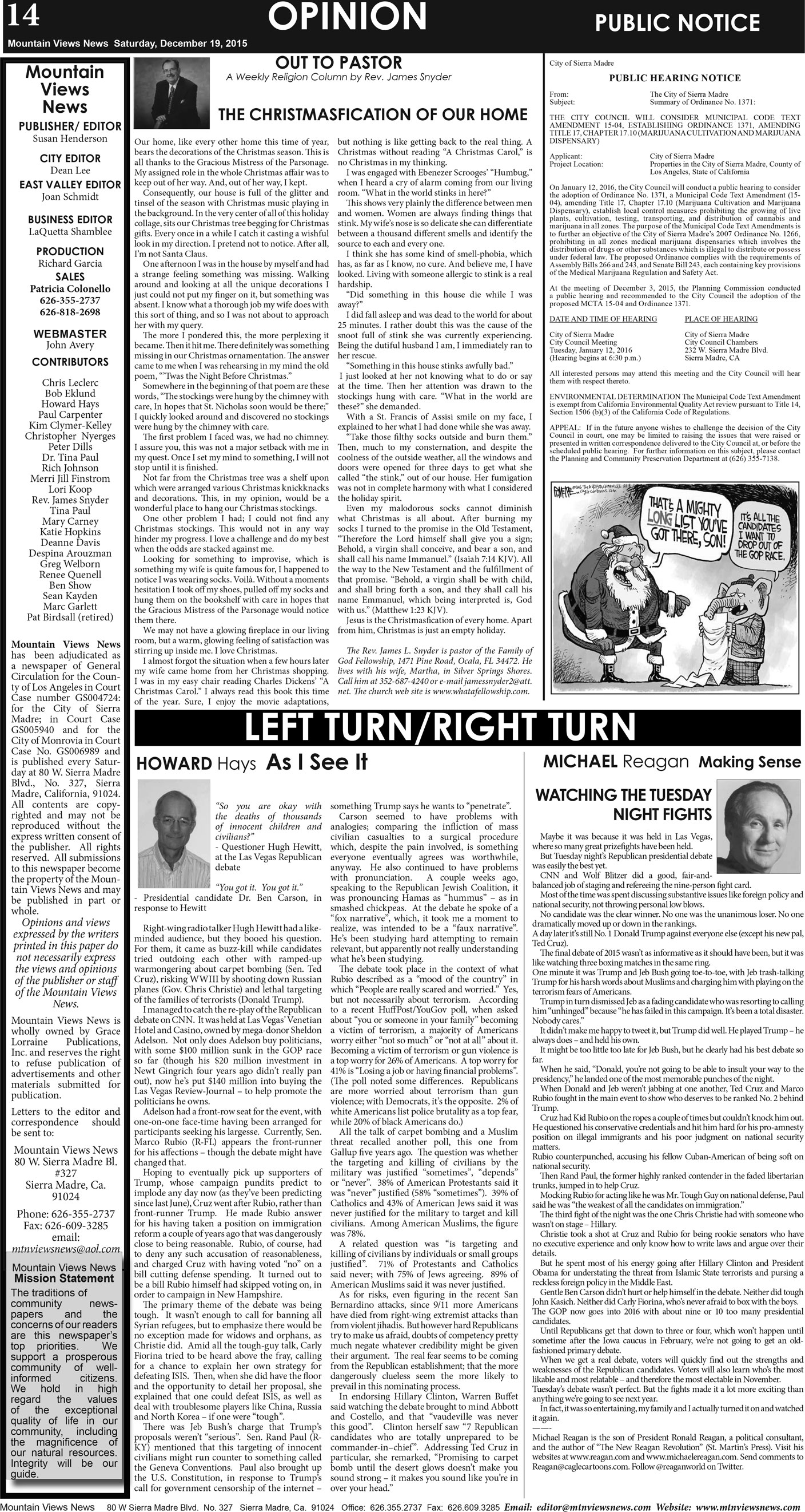 MVNews this week:  Page 14