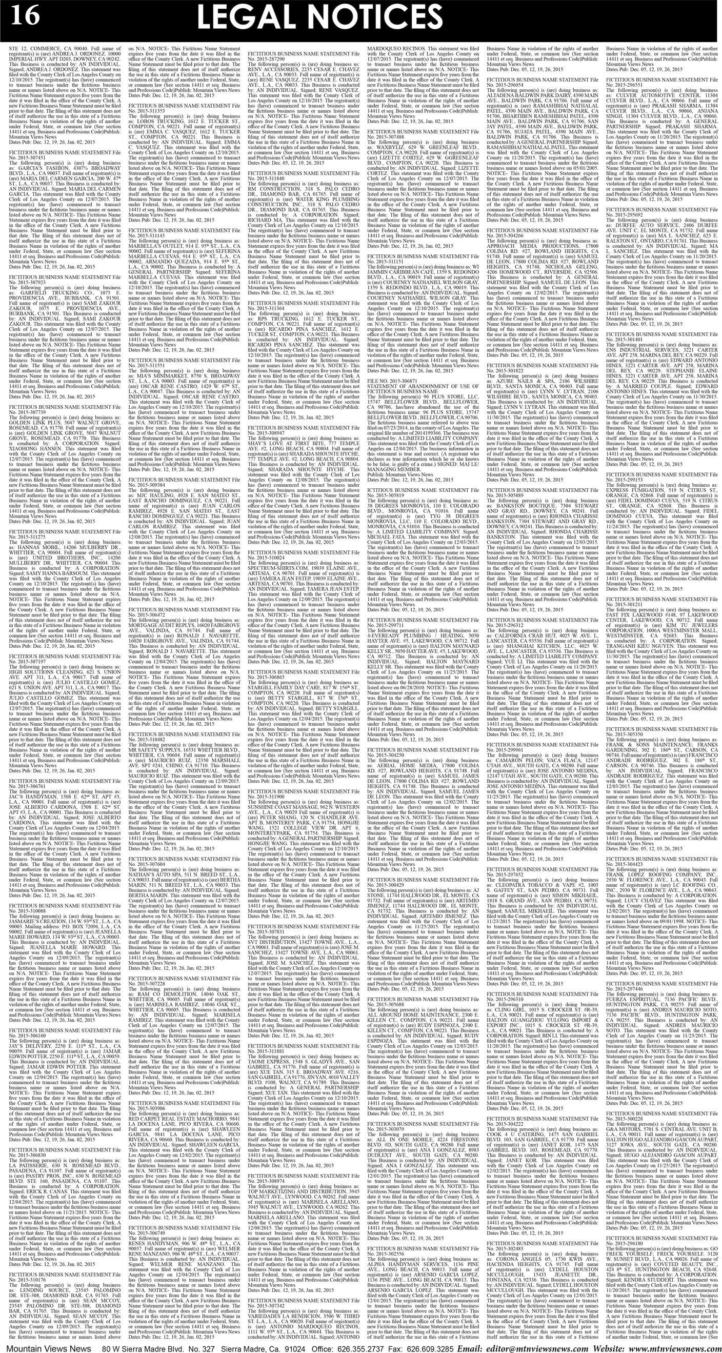 MVNews this week:  Page 16