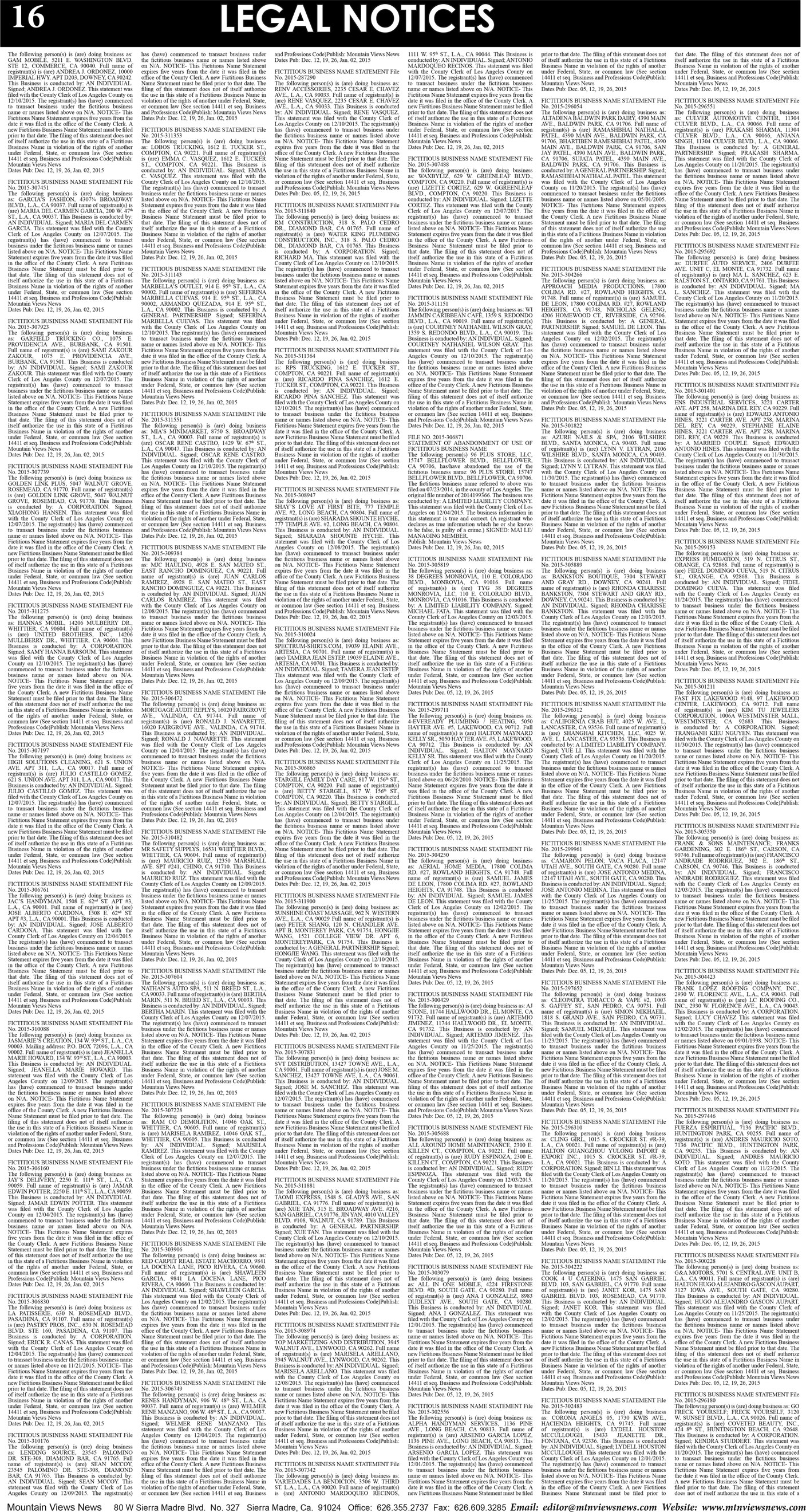 MVNews this week:  Page 16