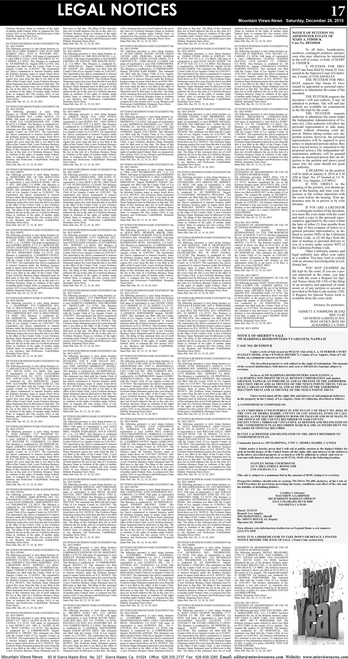 MVNews this week:  Page 17