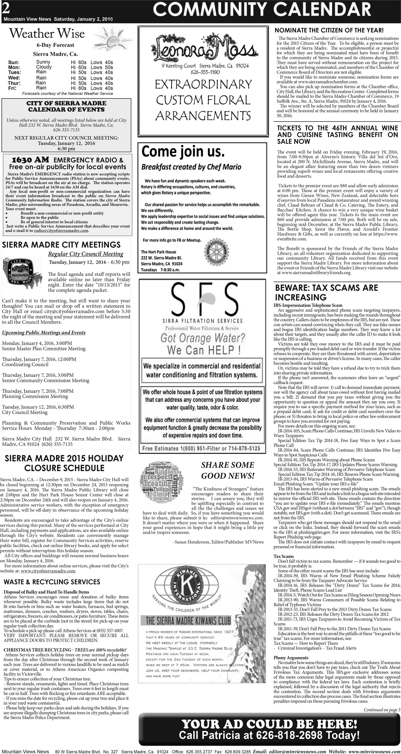 MVNews this week:  Page 2