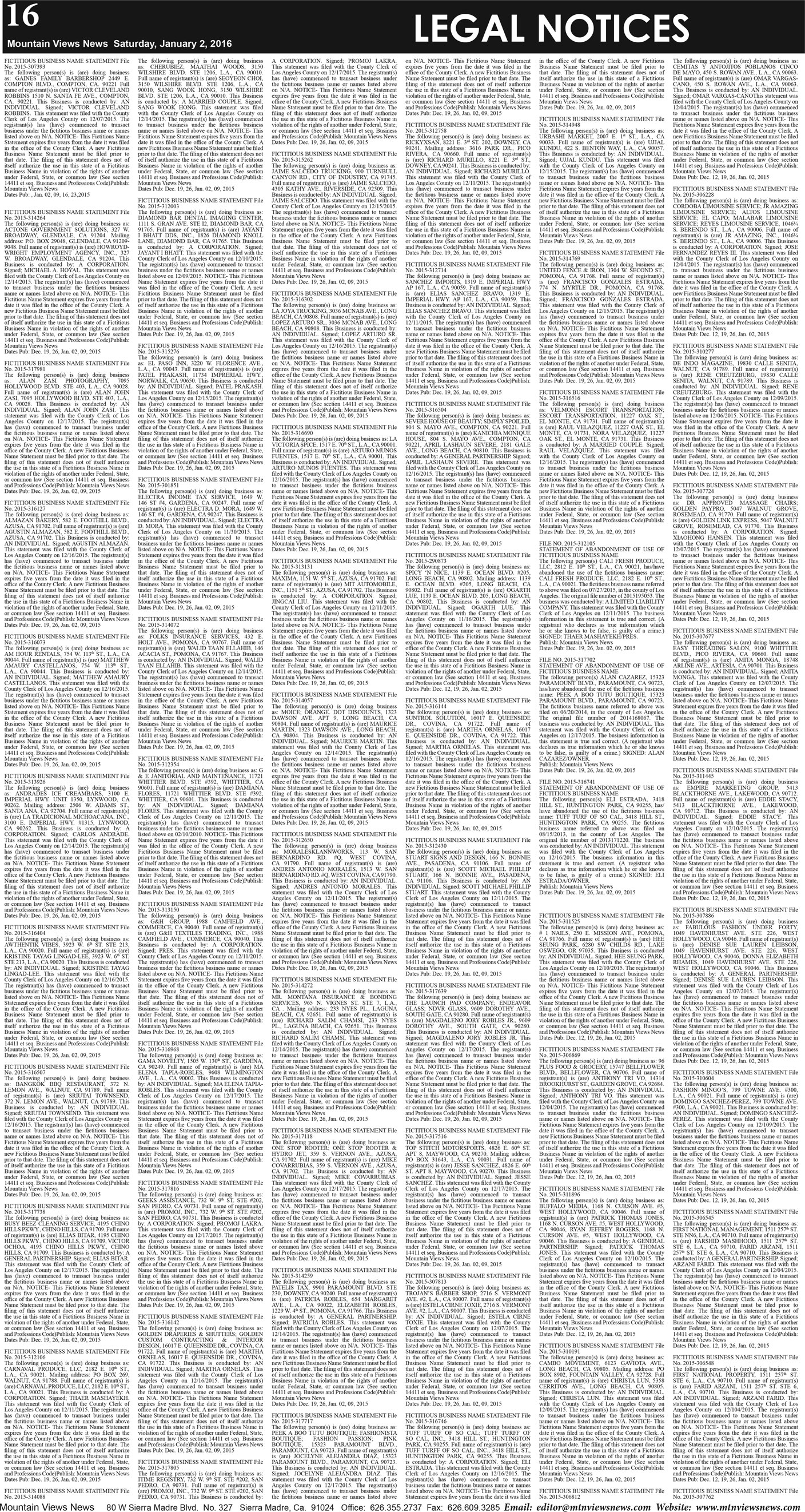 MVNews this week:  Page 16