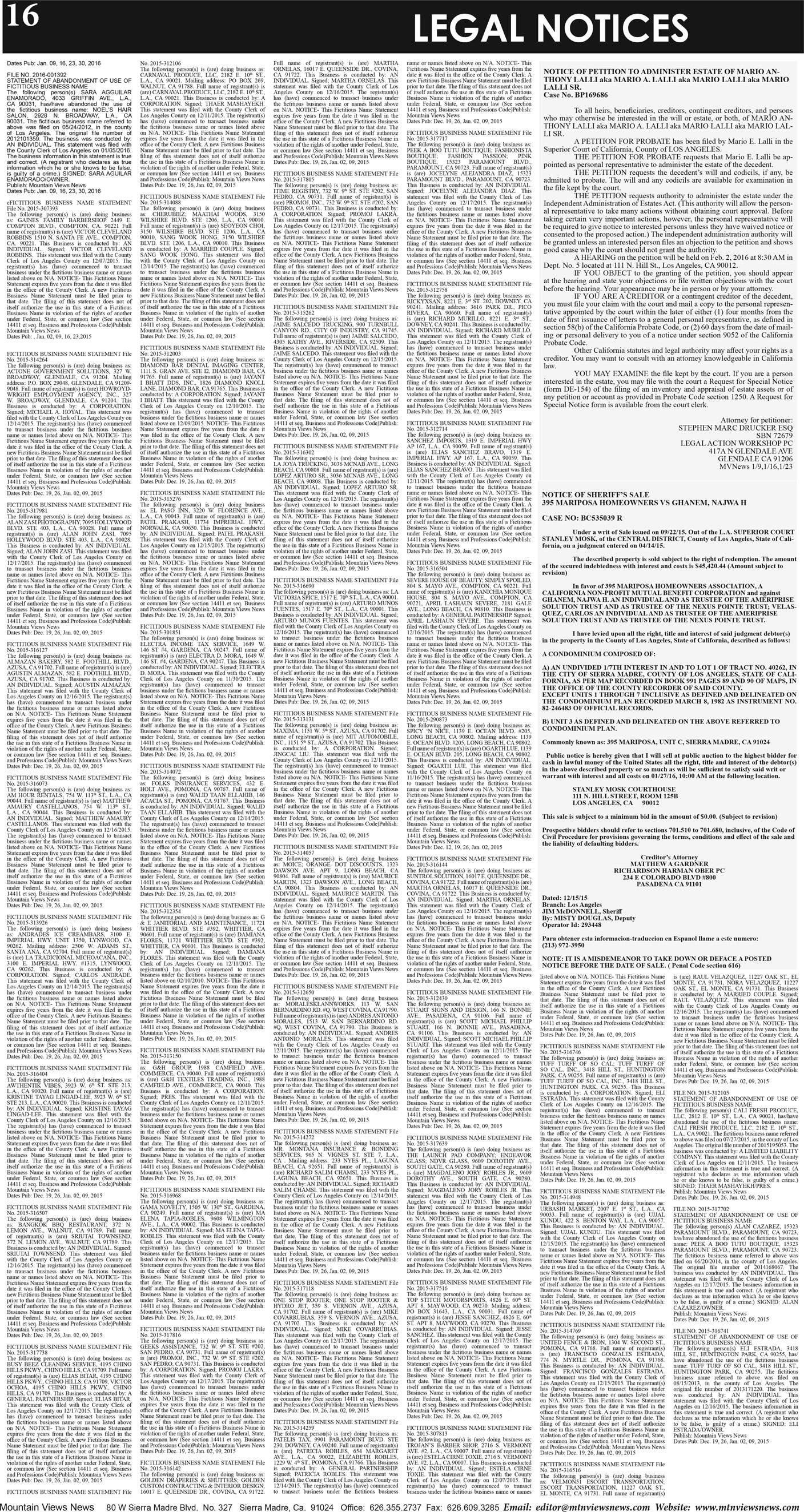 MVNews this week:  Page 16