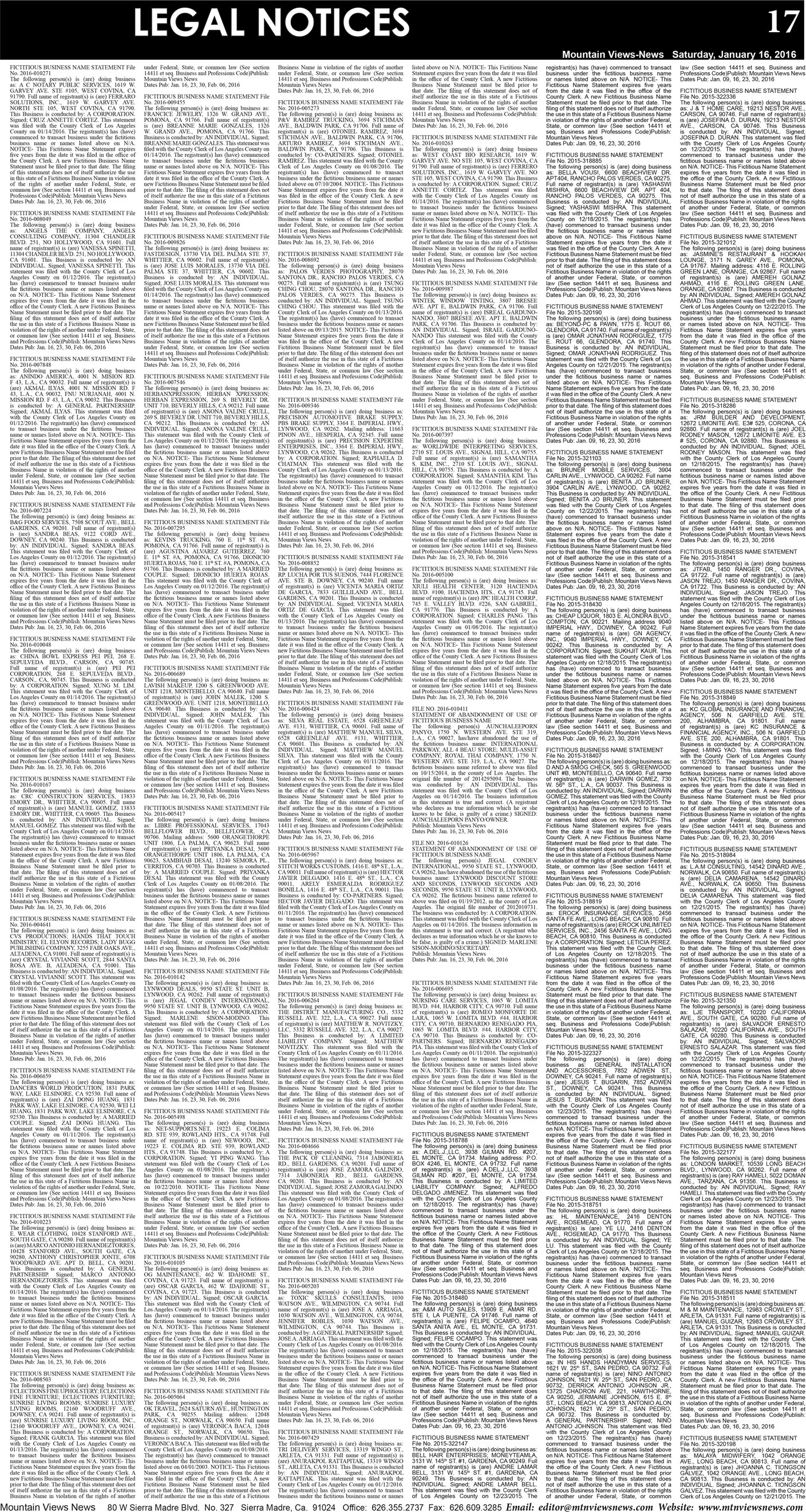 MVNews this week:  Page 17