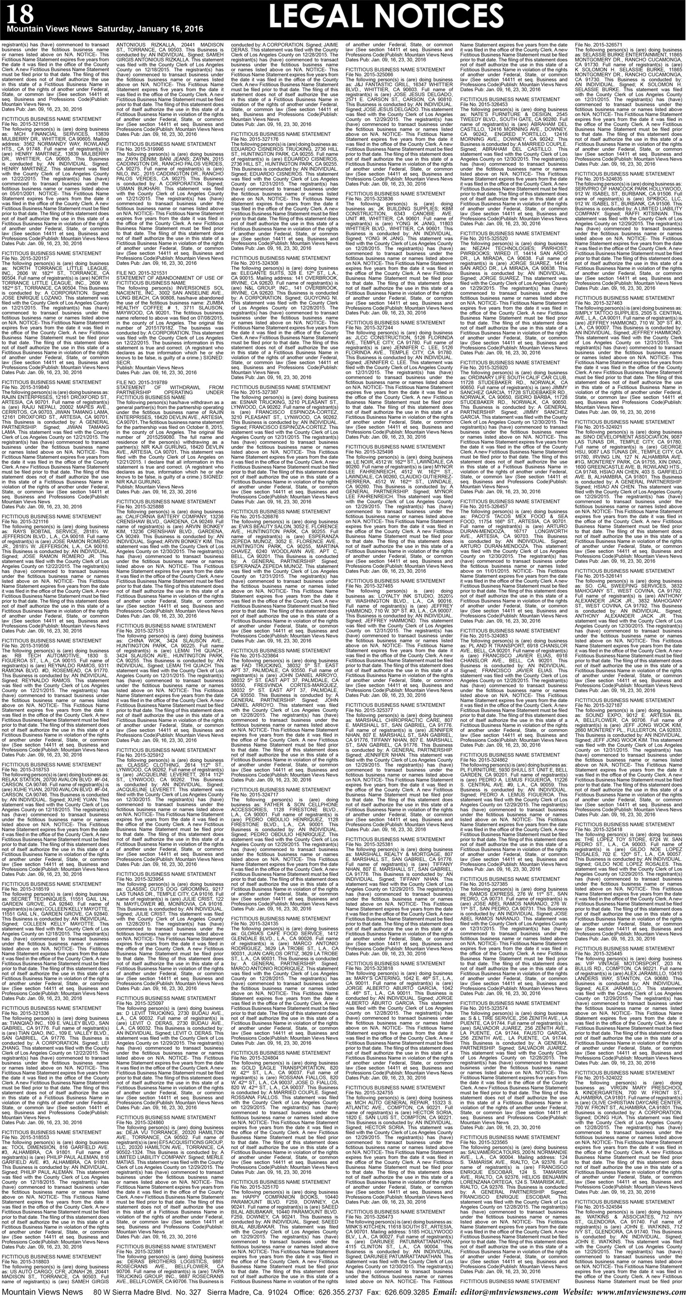 MVNews this week:  Page 18