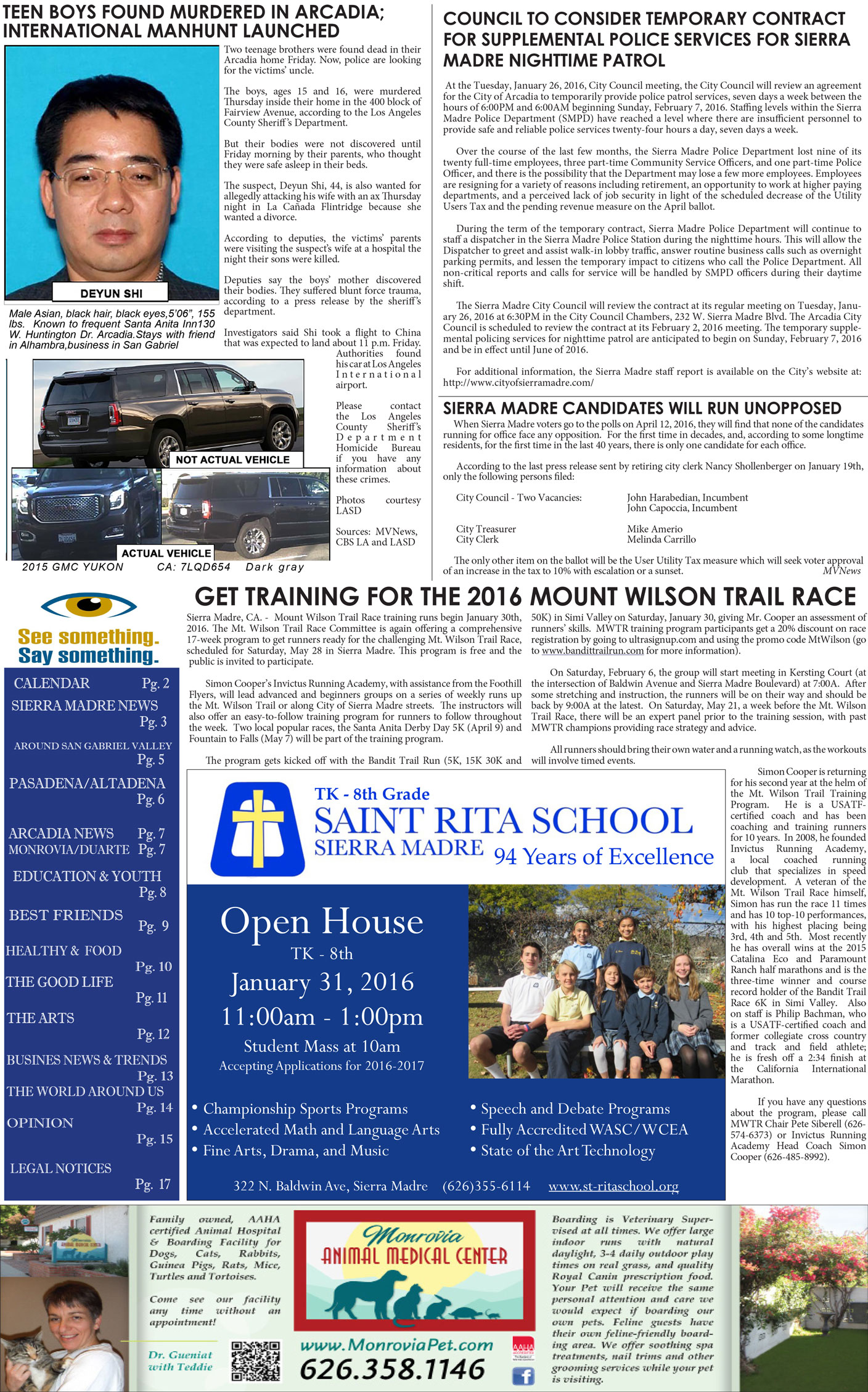 MVNews this week:  Page 1