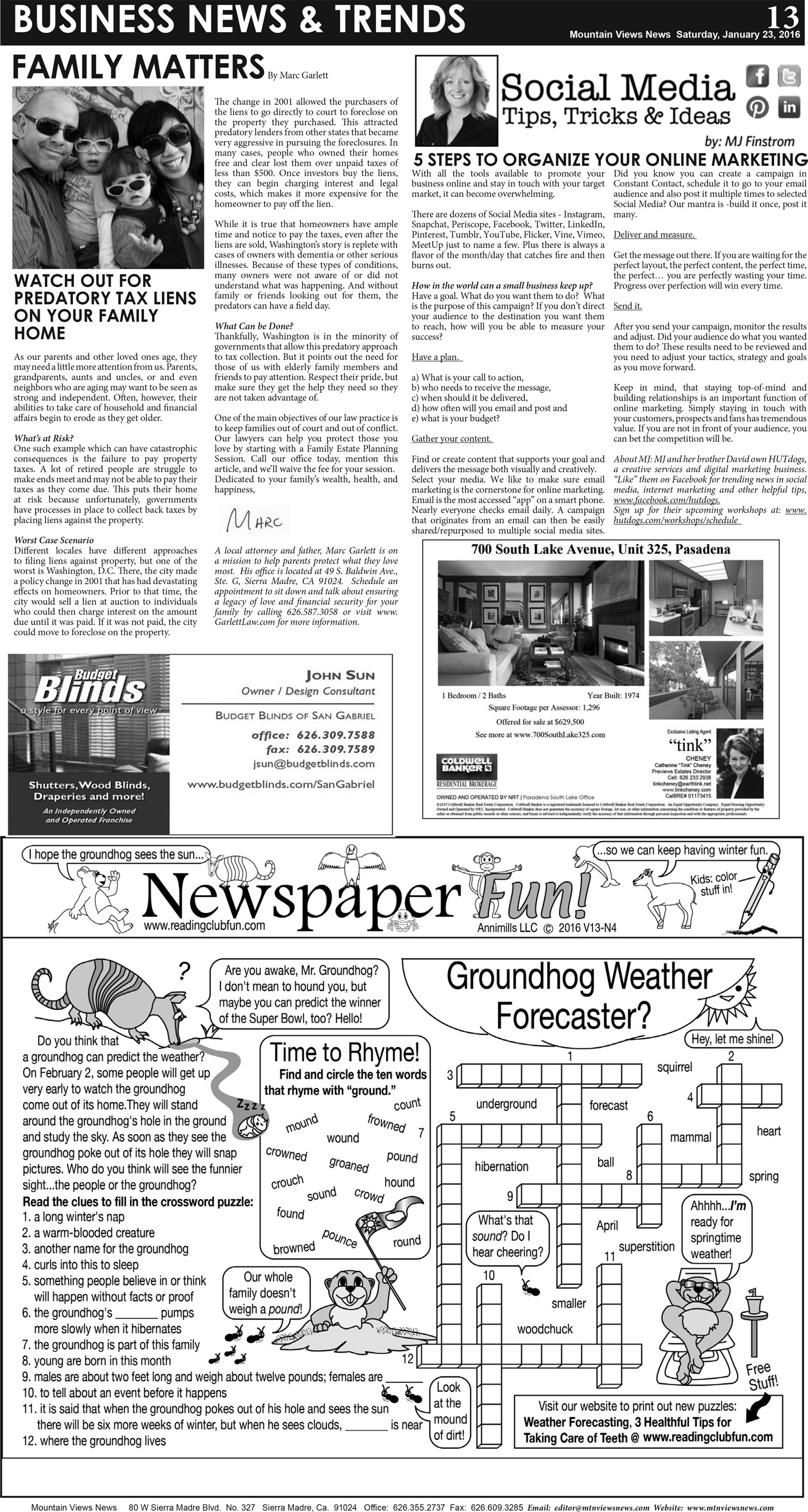 MVNews this week:  Page 13