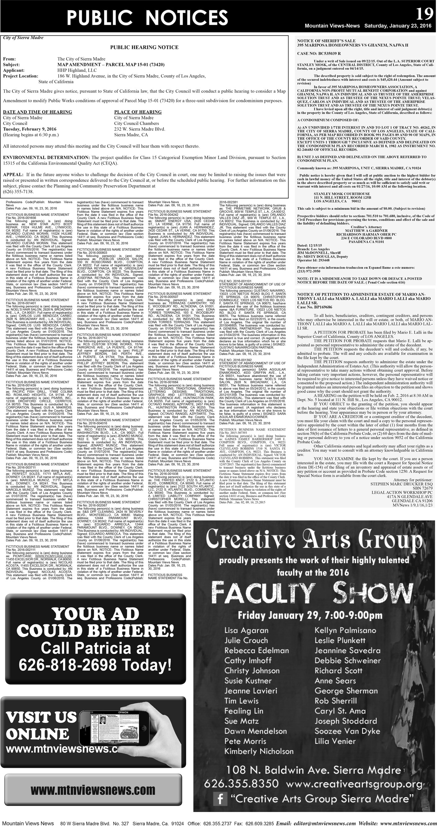 MVNews this week:  Page 19