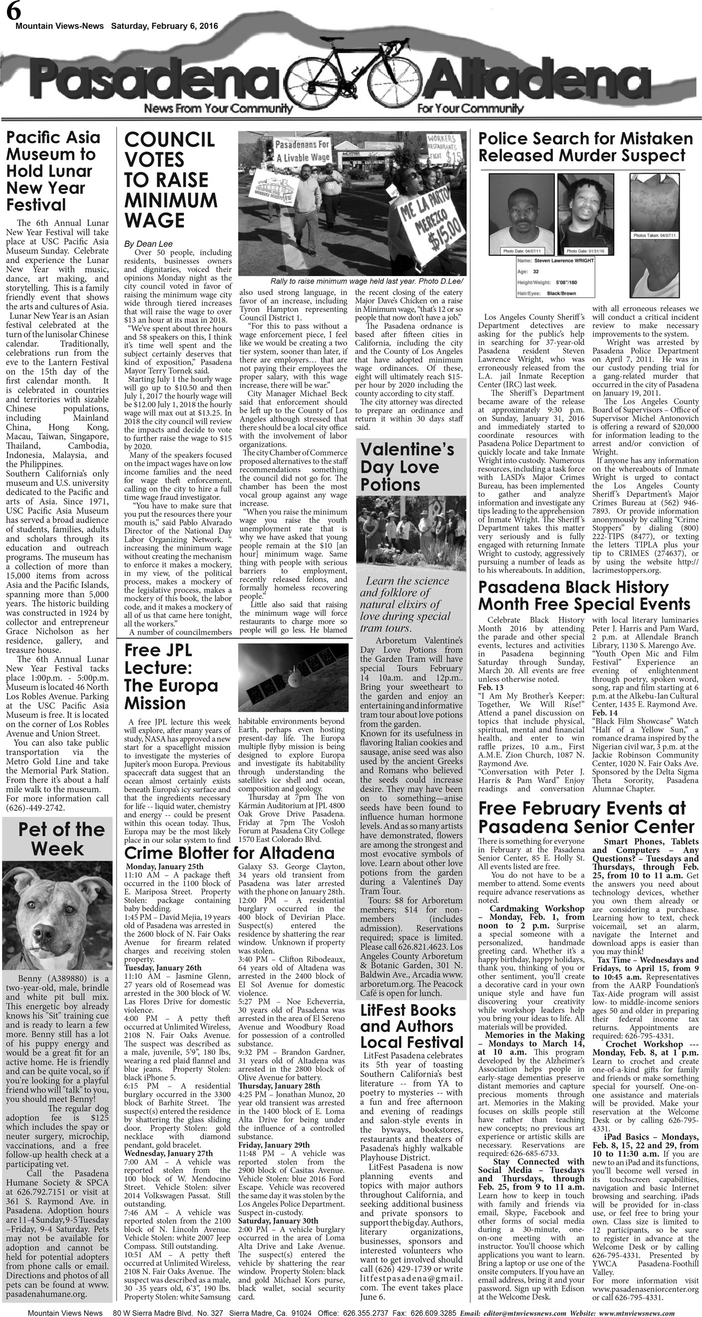 MVNews this week:  Page 6