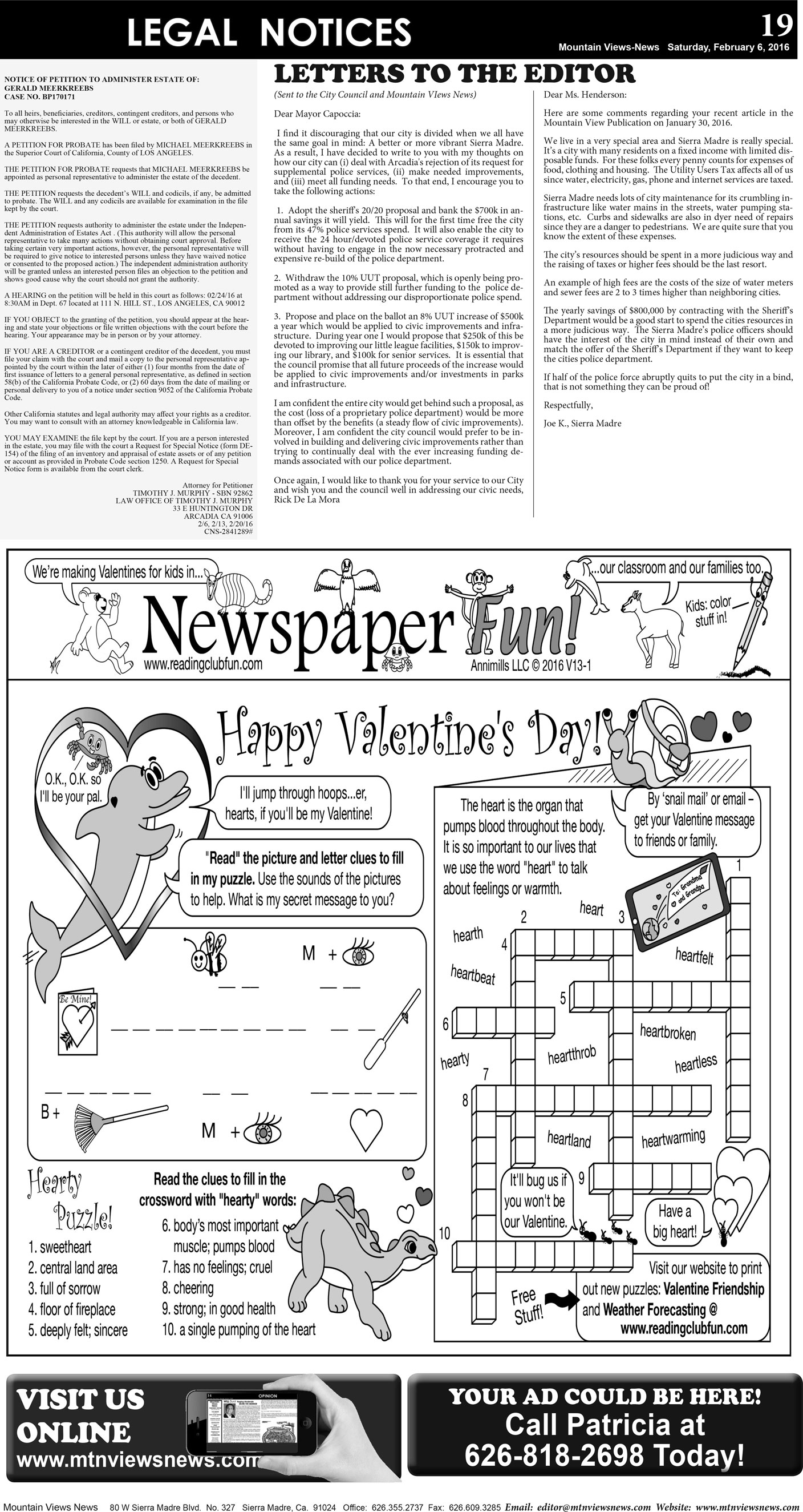 MVNews this week:  Page 19