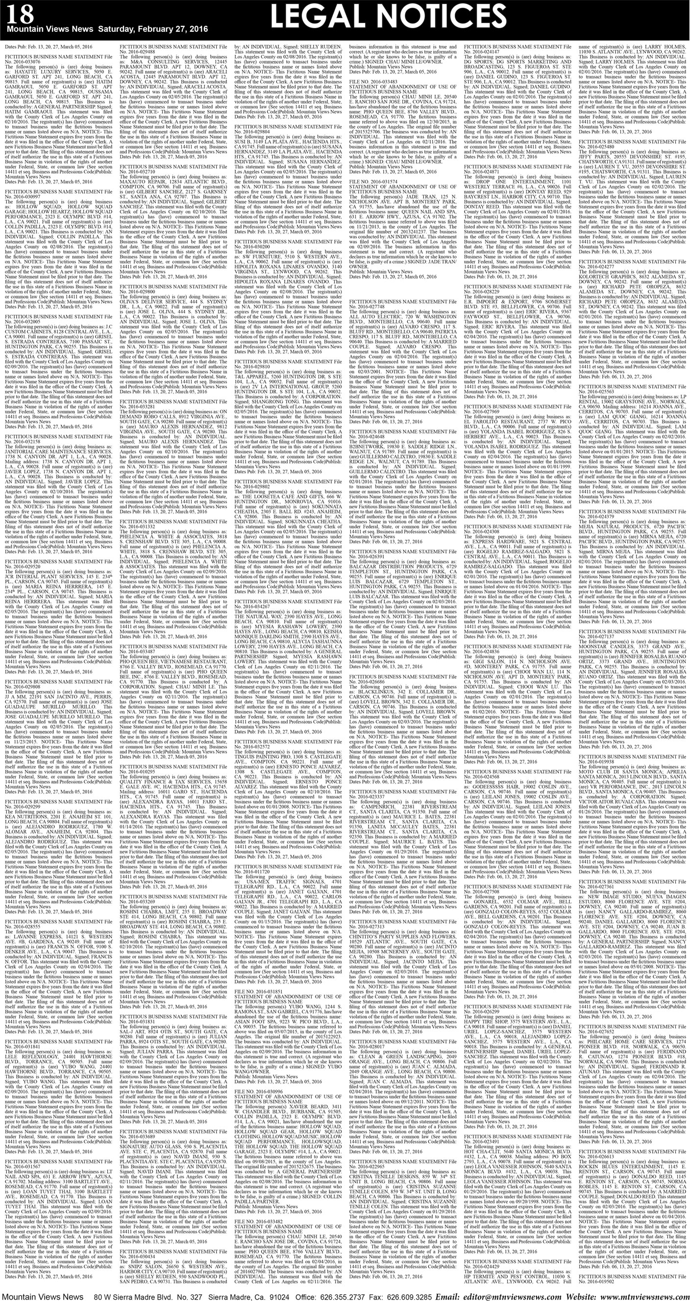 MVNews this week:  Page 18