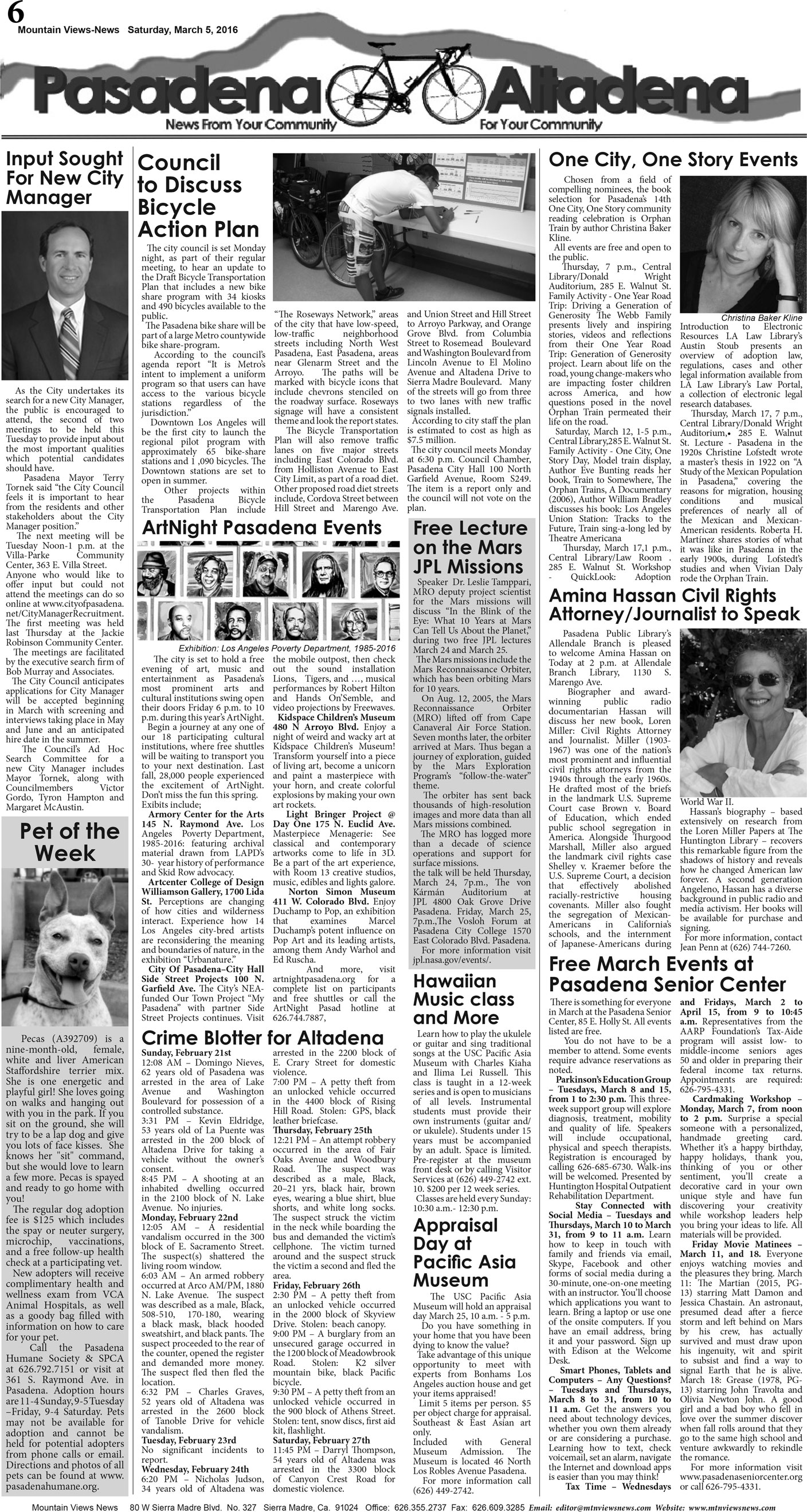 MVNews this week:  Page 6