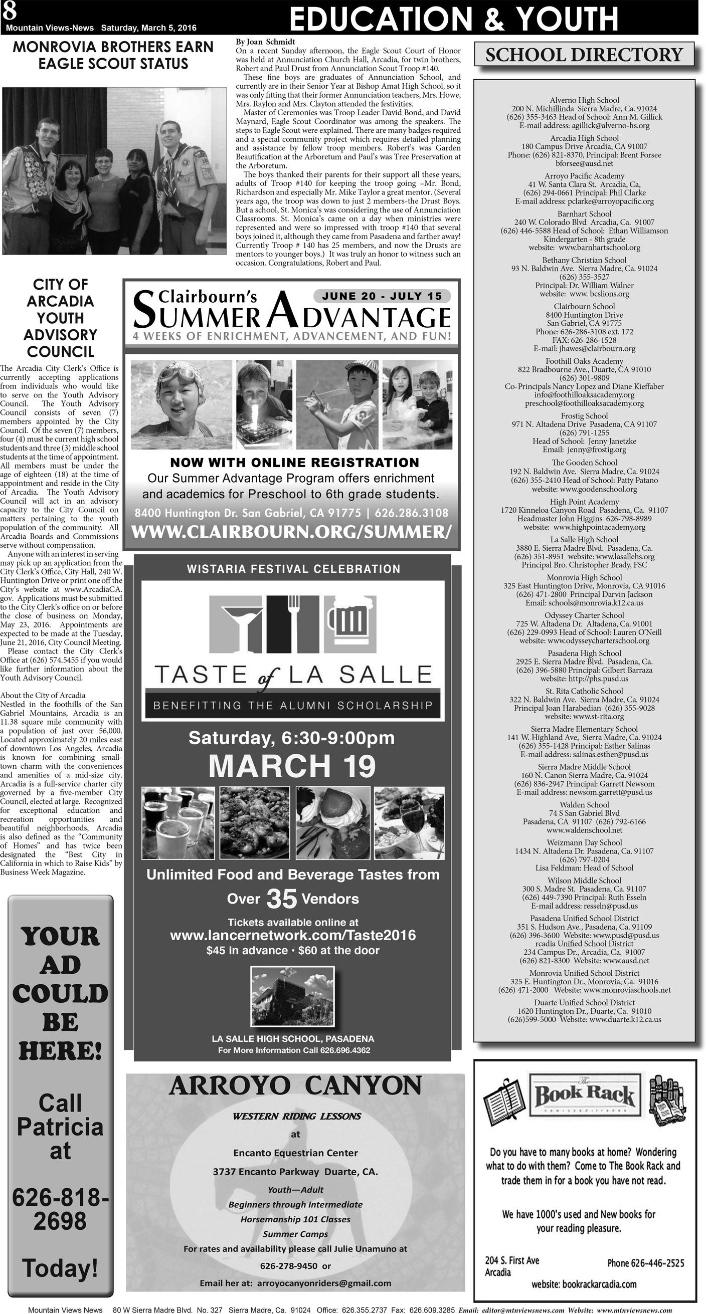 MVNews this week:  Page 8