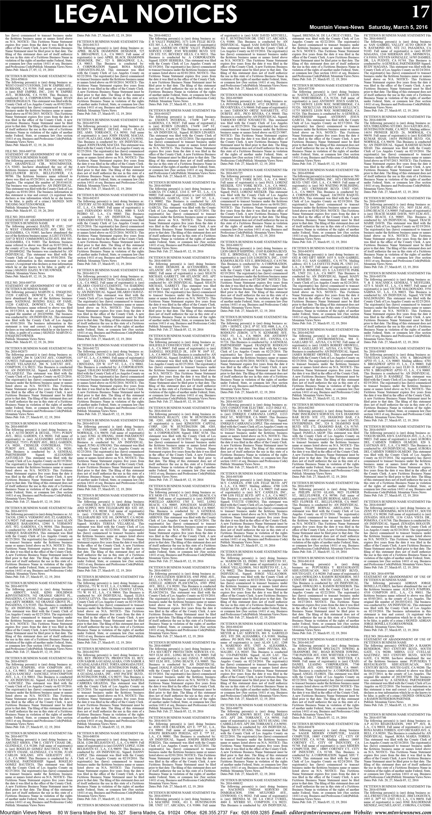 MVNews this week:  Page 17