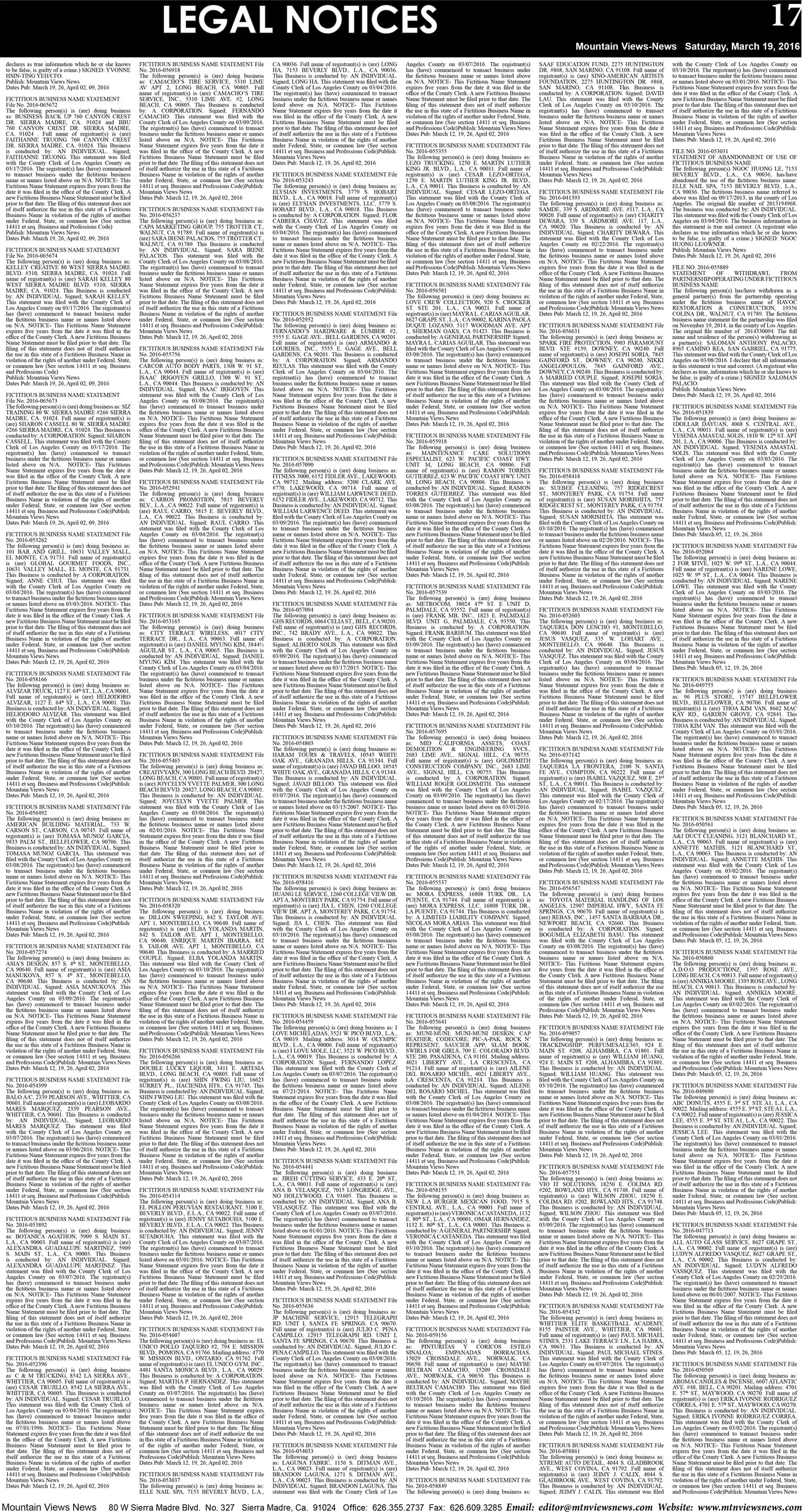 MVNews this week:  Page 17