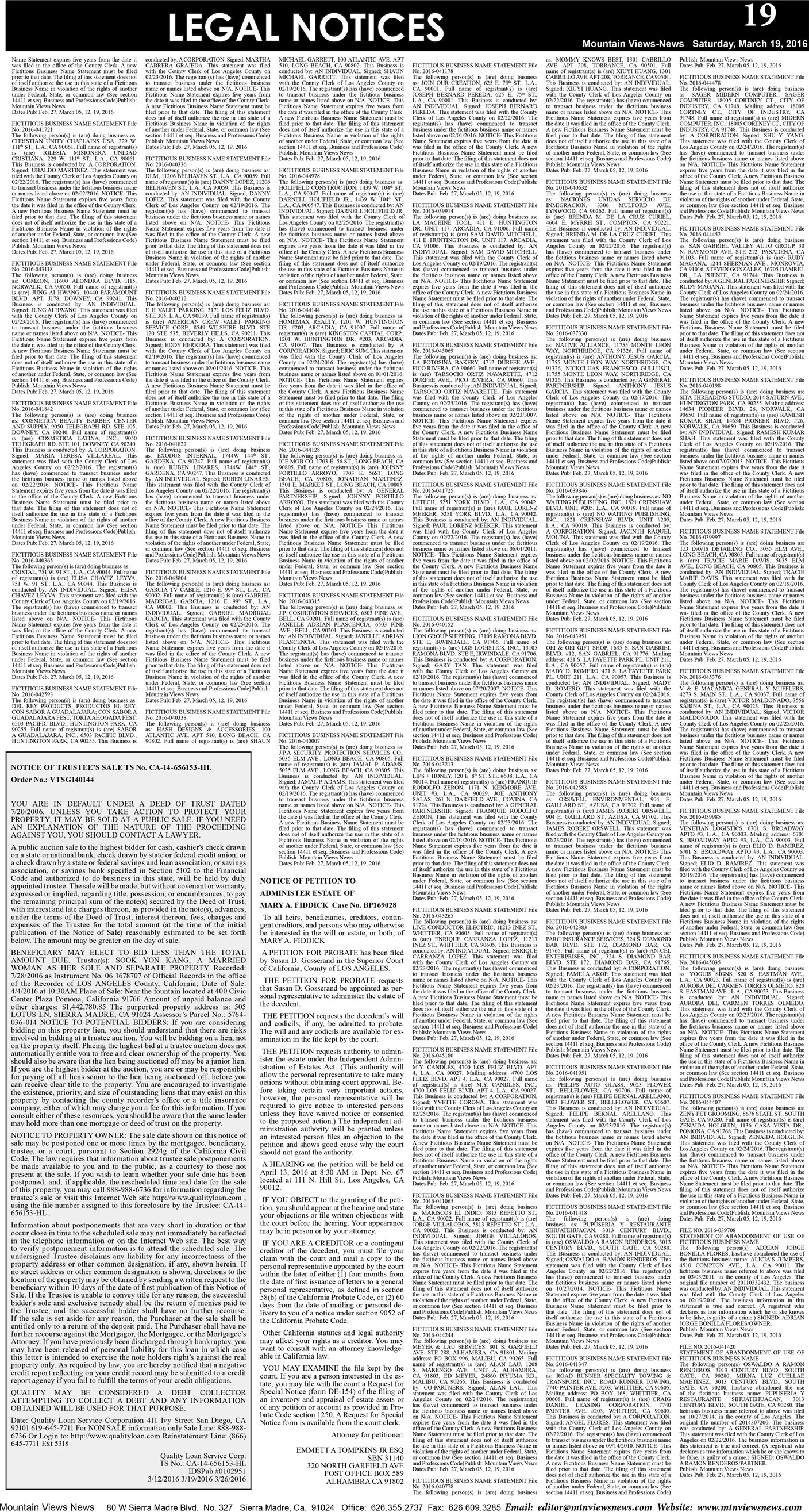 MVNews this week:  Page 19