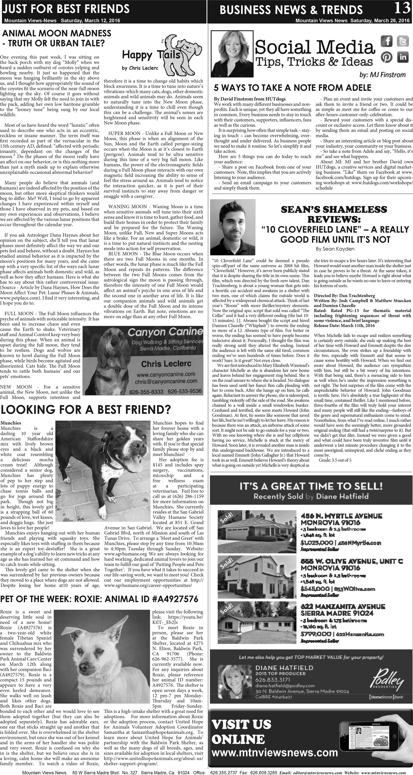 MVNews this week:  Page 13