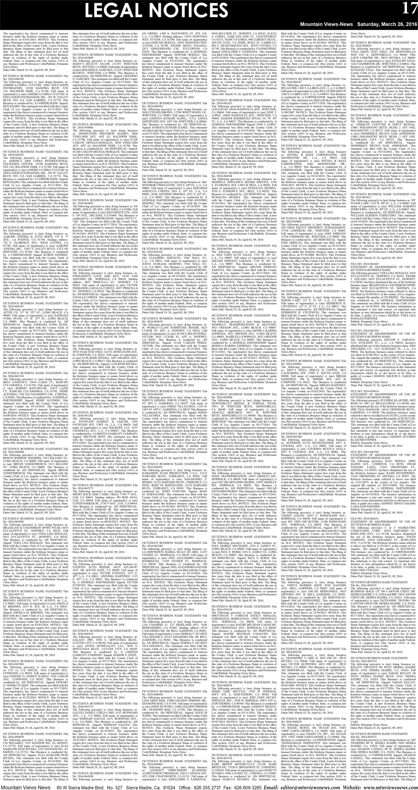 MVNews this week:  Page 17