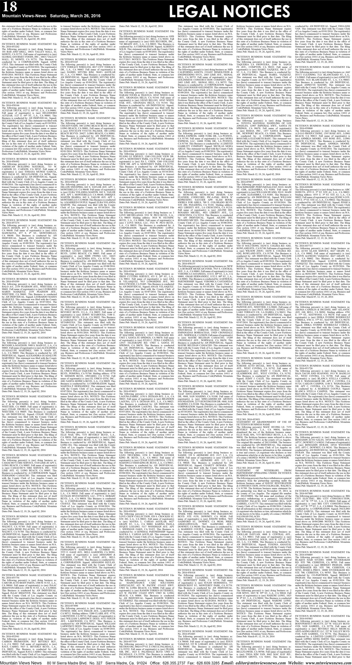 MVNews this week:  Page 18