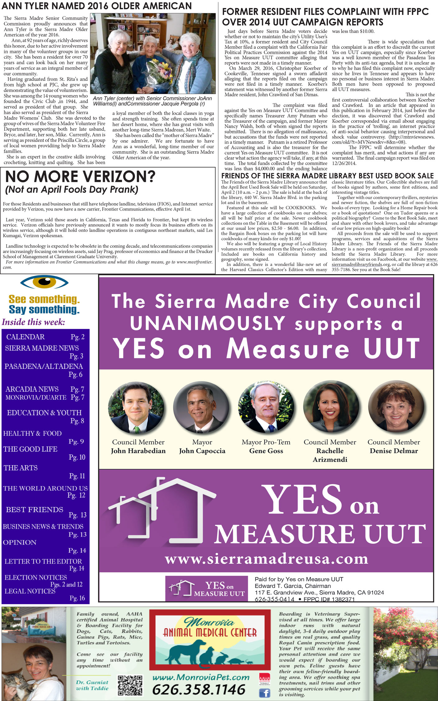 MVNews this week:  Page 1