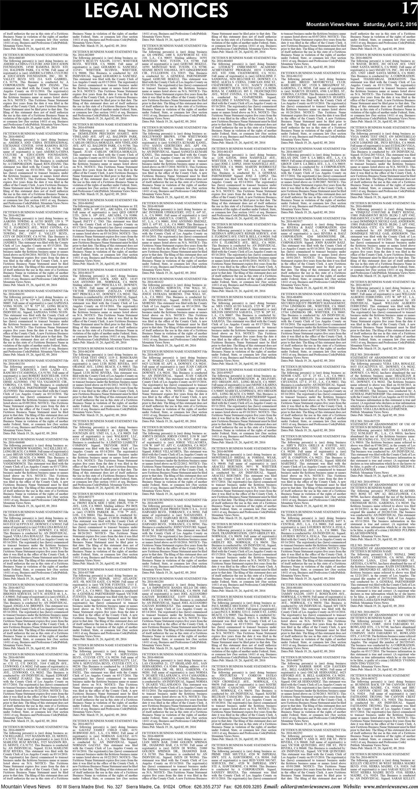 MVNews this week:  Page 17