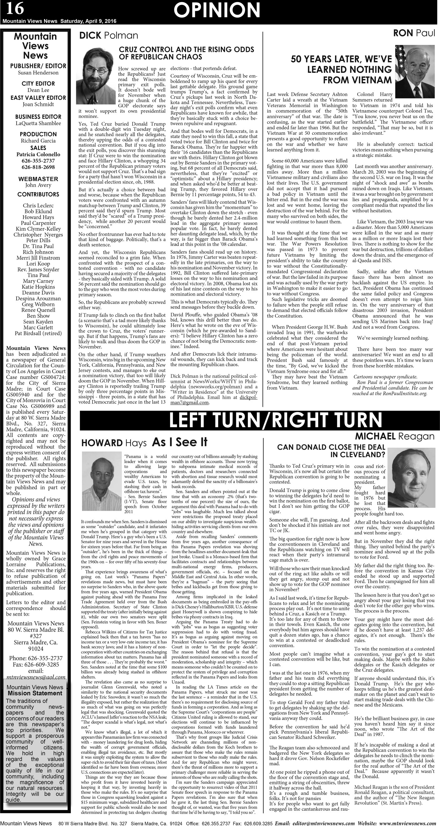 MVNews this week:  Page 16