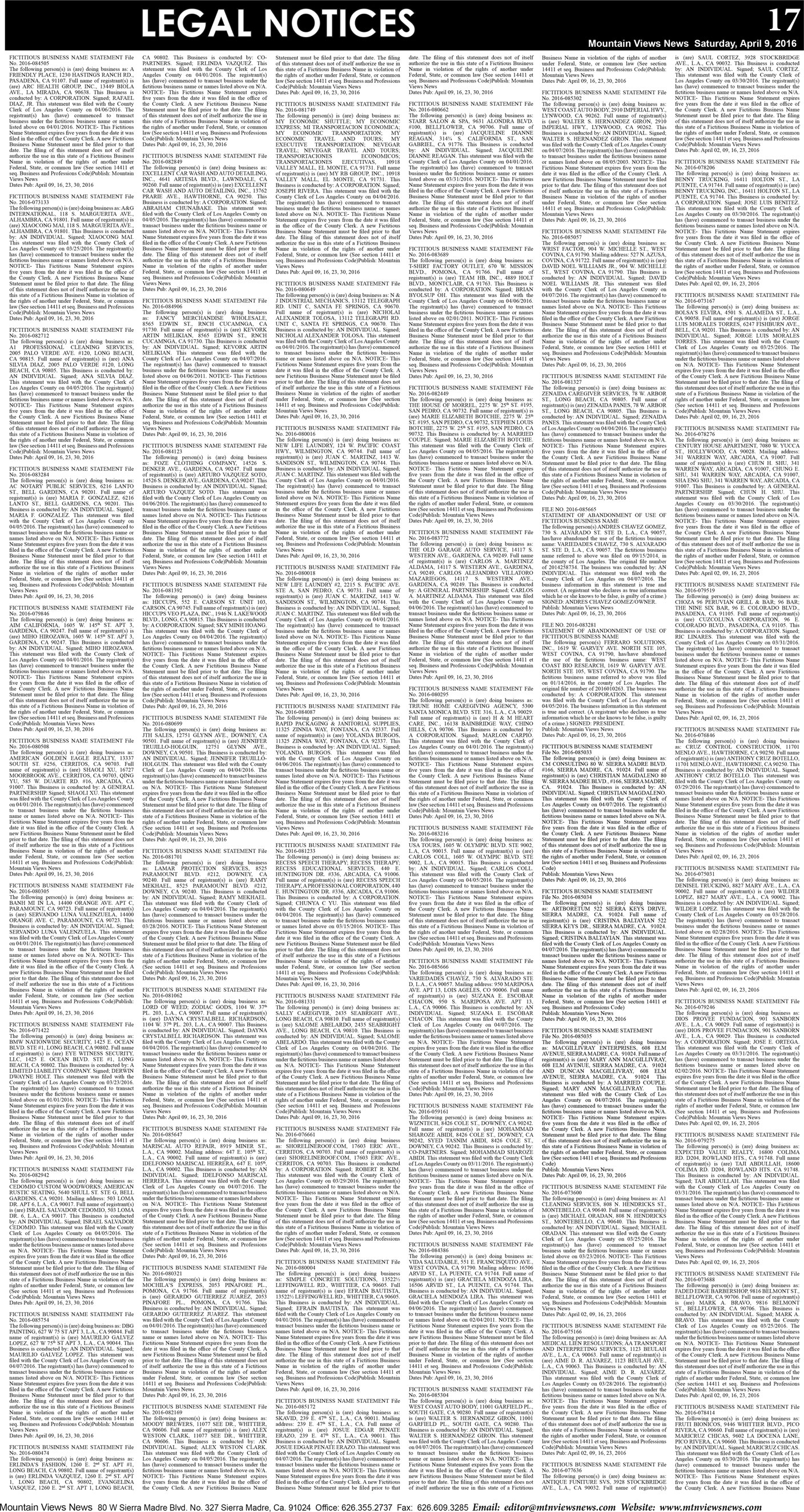 MVNews this week:  Page 17