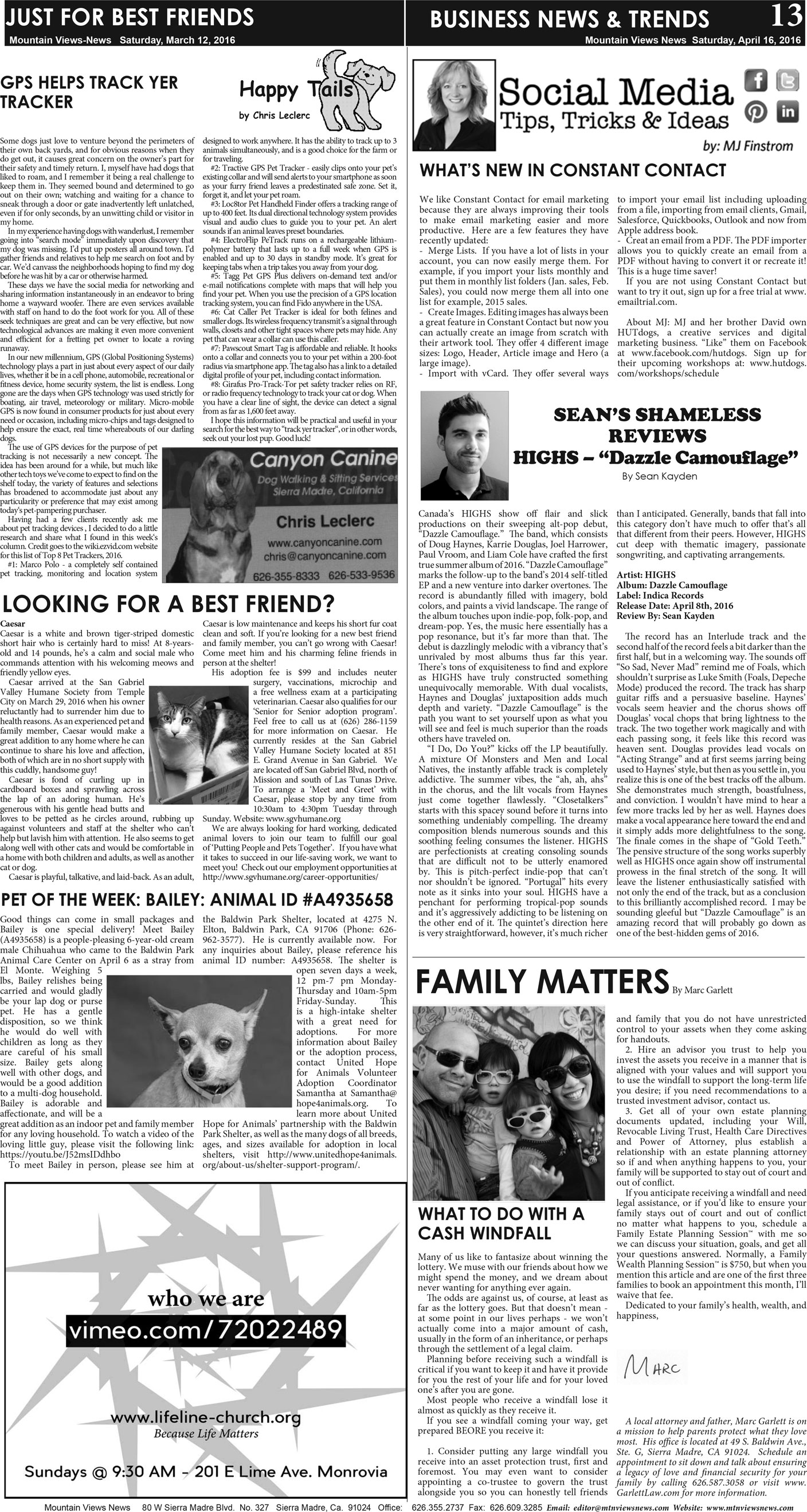 MVNews this week:  Page 13