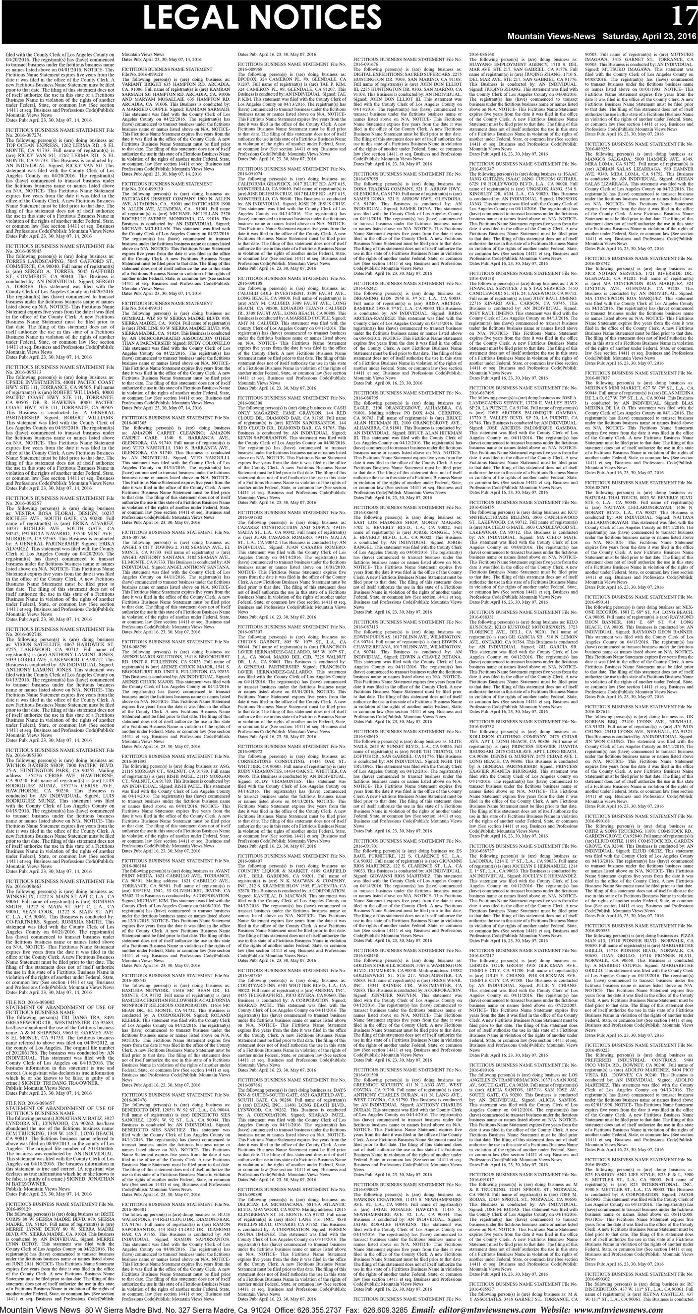 MVNews this week:  Page 17