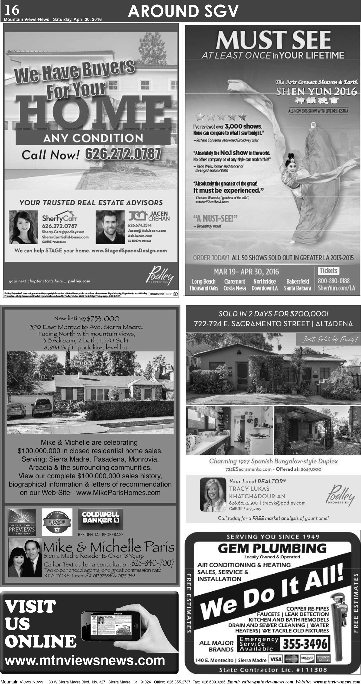 MVNews this week:  Page 16