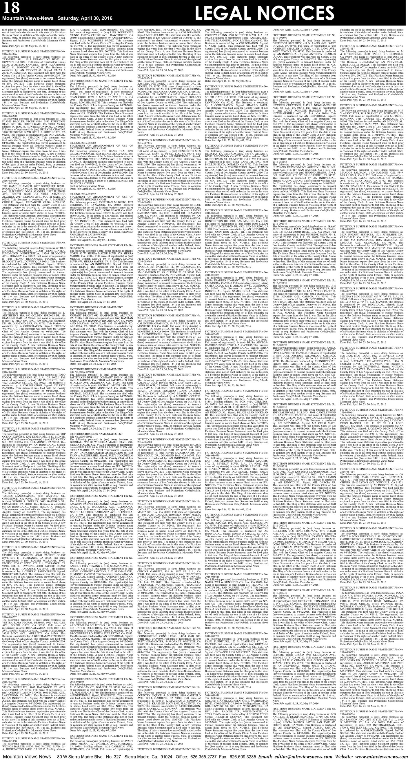 MVNews this week:  Page 18