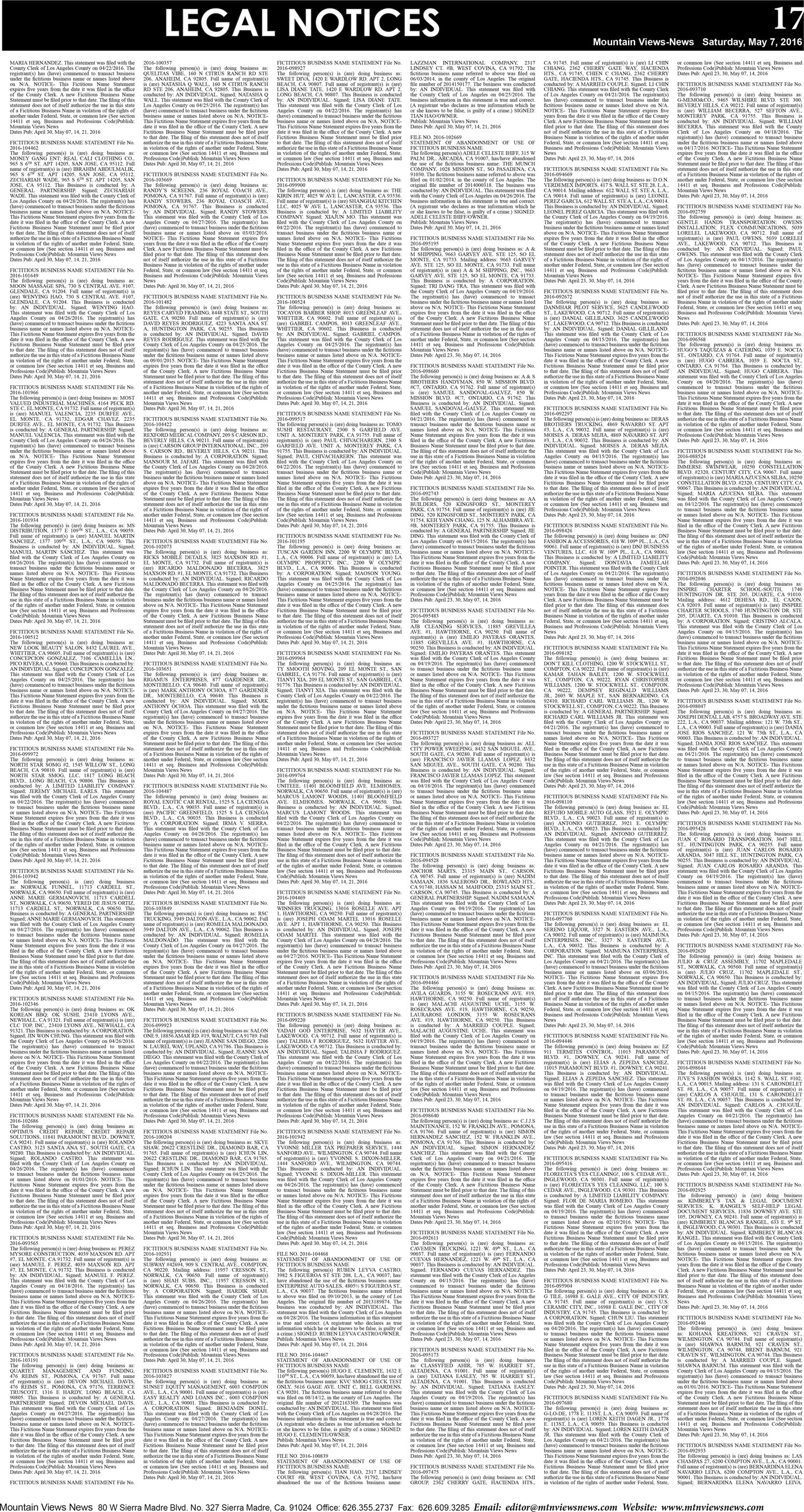 MVNews this week:  Page 17