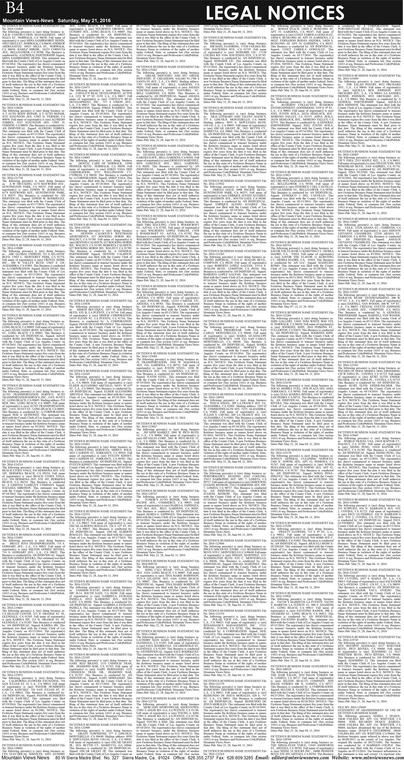 MVNews this week:  Page B:4