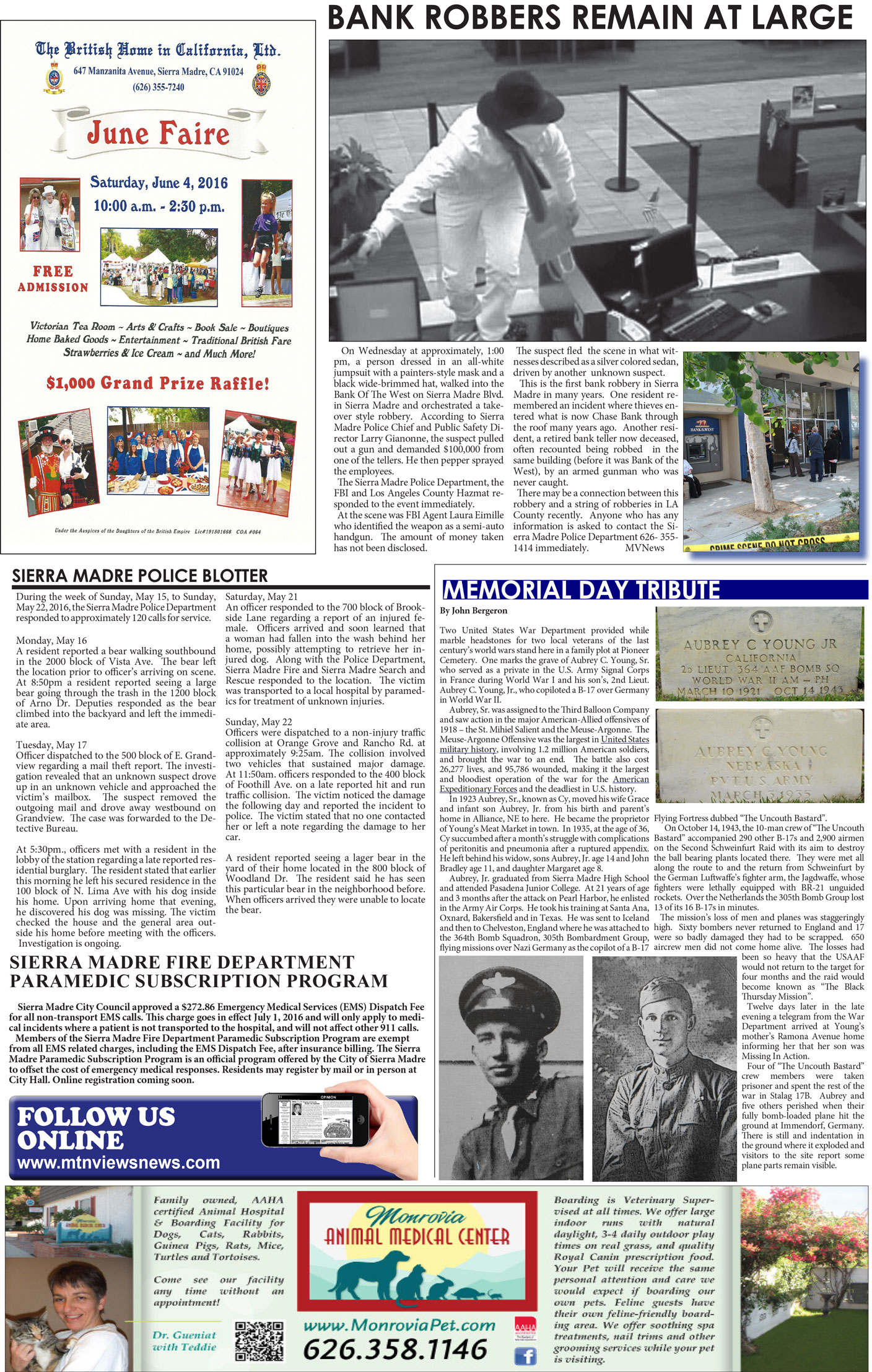 MVNews this week:  Page 1