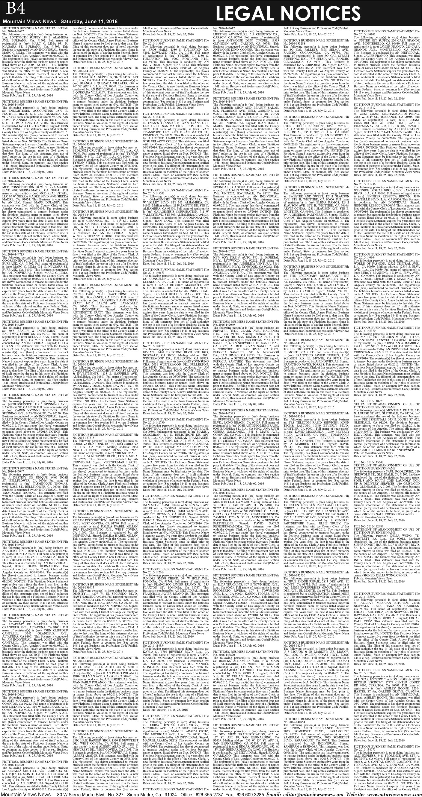 MVNews this week:  Page B:4