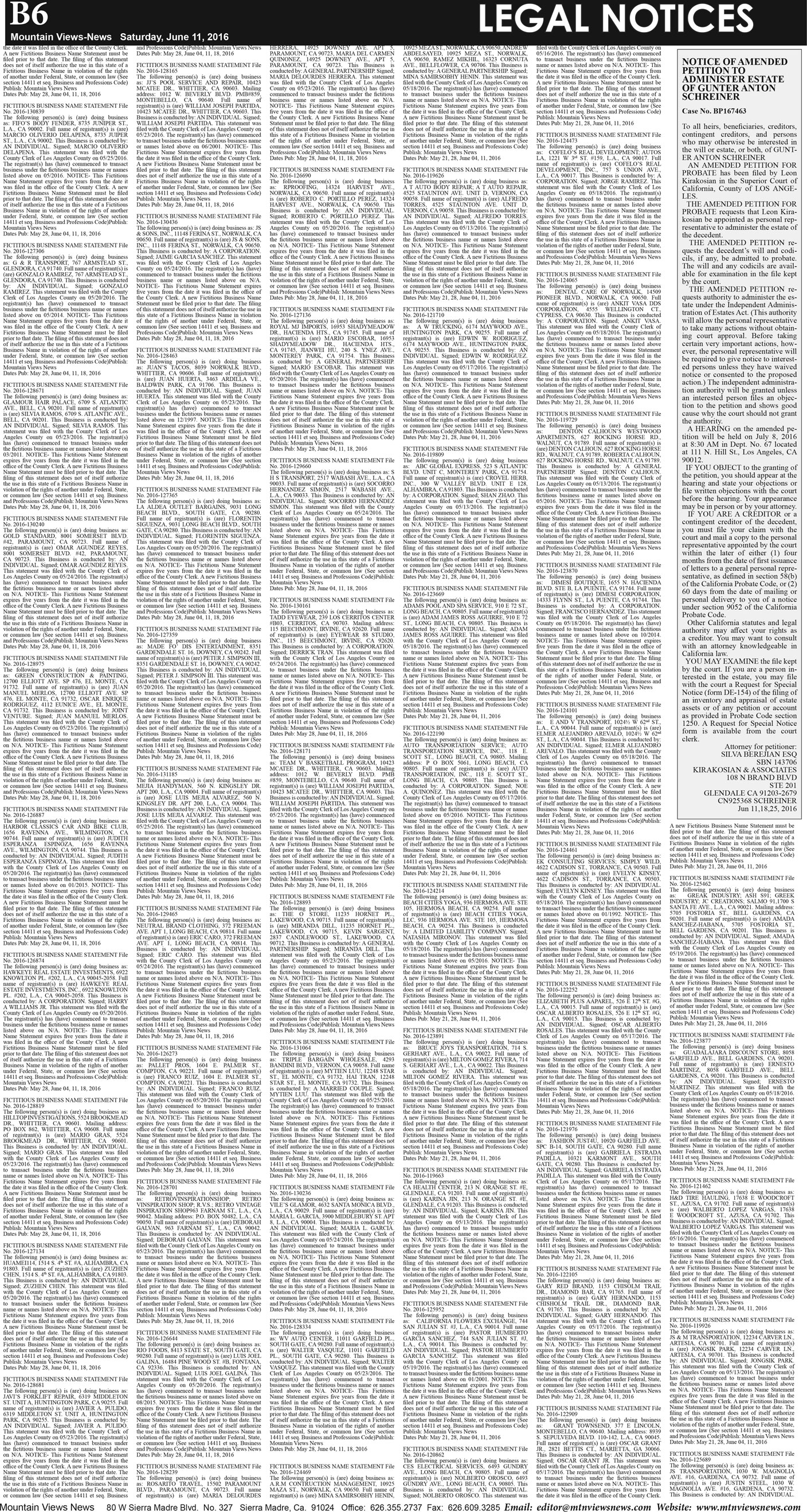 MVNews this week:  Page B:6