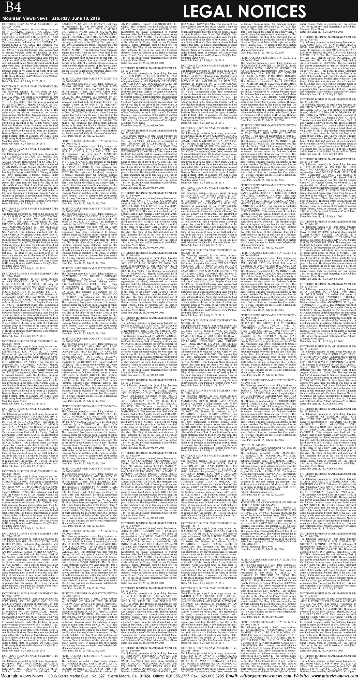 MVNews this week:  Page B:4