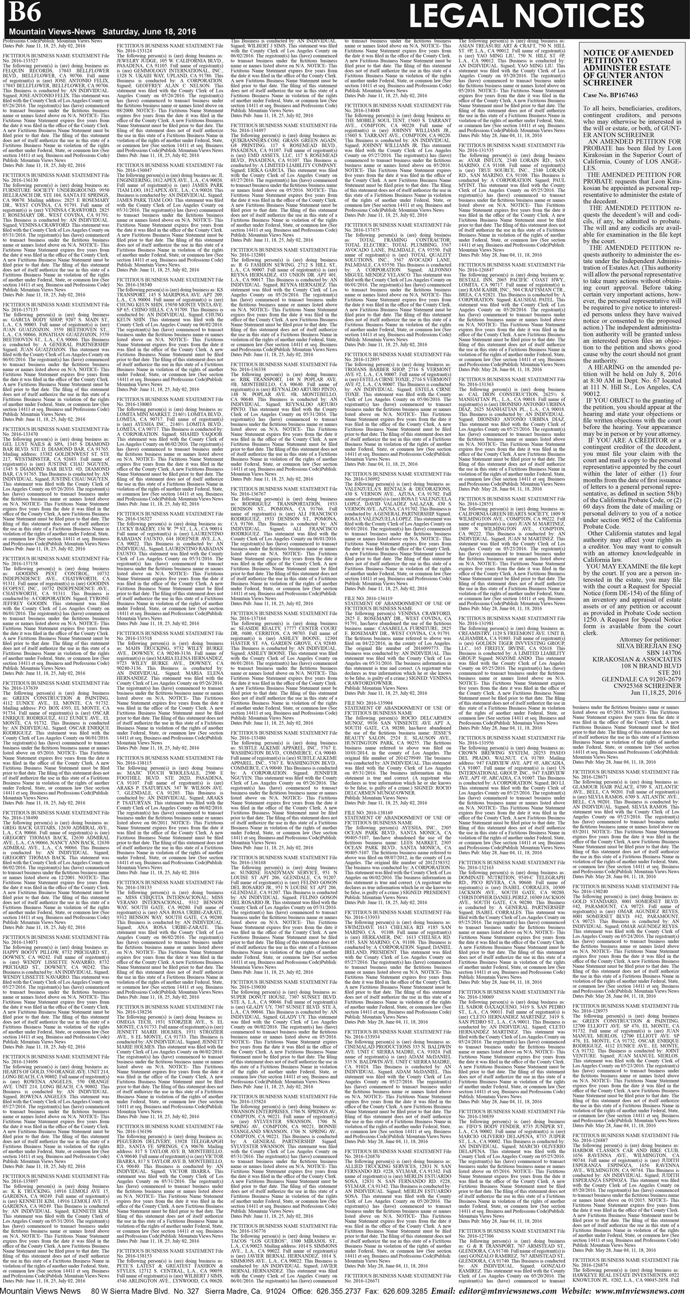 MVNews this week:  Page B:6