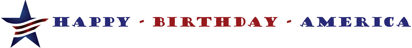 HAPPY - BIRTHDAY - AMERICA