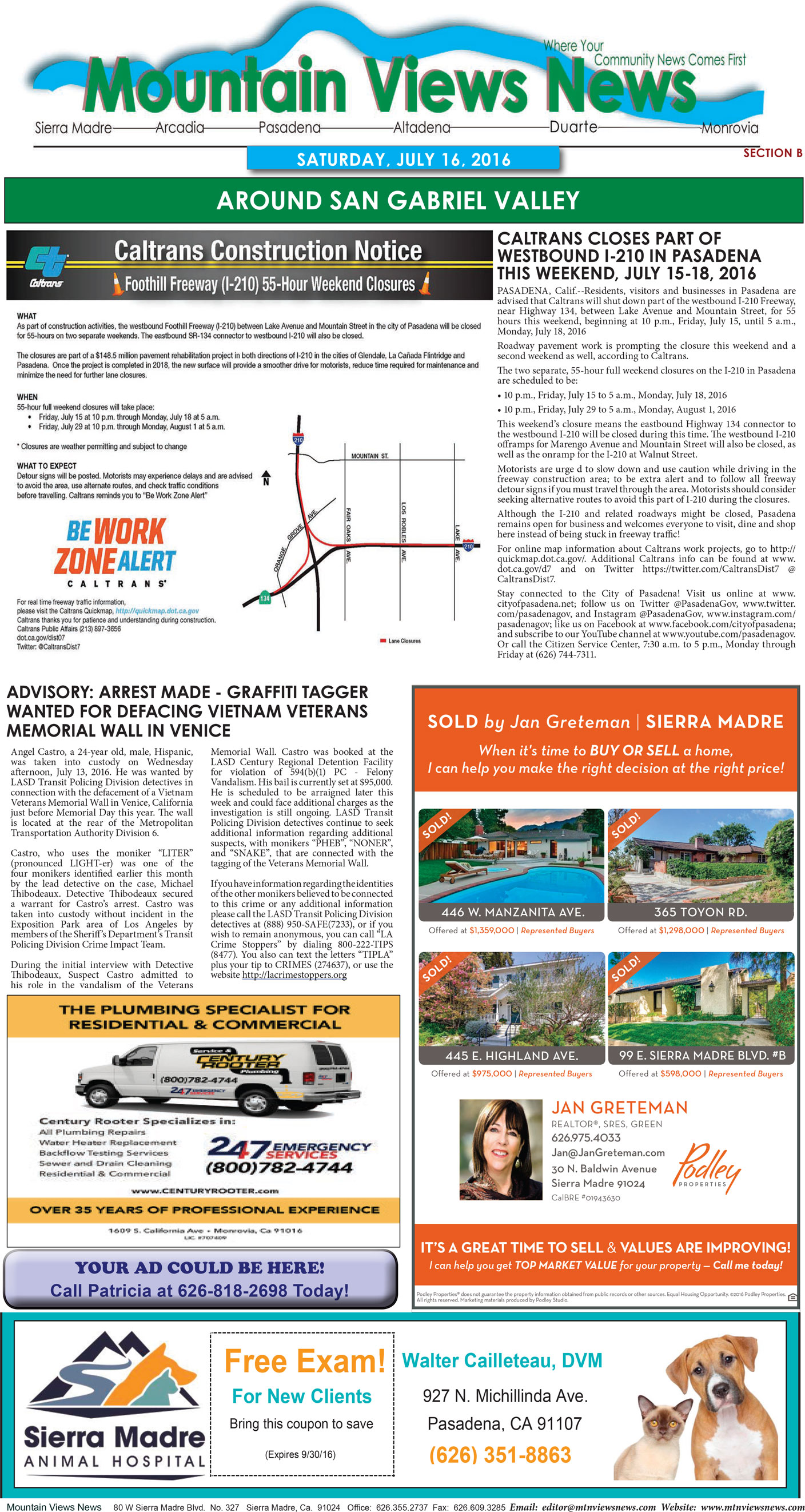 MVNews this week:  Page B:1