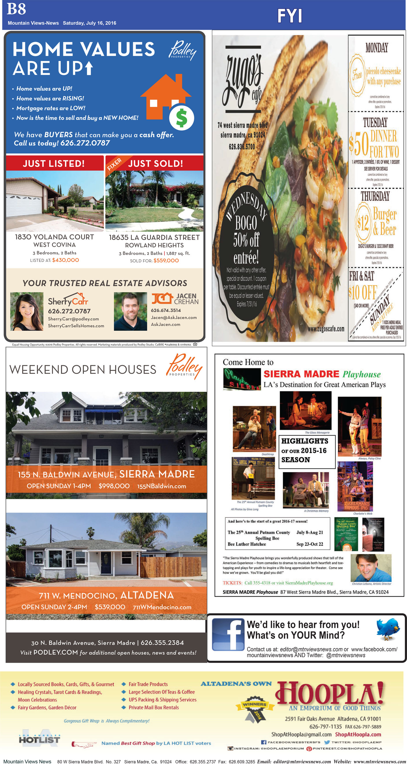 MVNews this week:  Page B:8